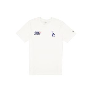 Born x Raised x Los Angeles Dodgers Basic White T-Shirt