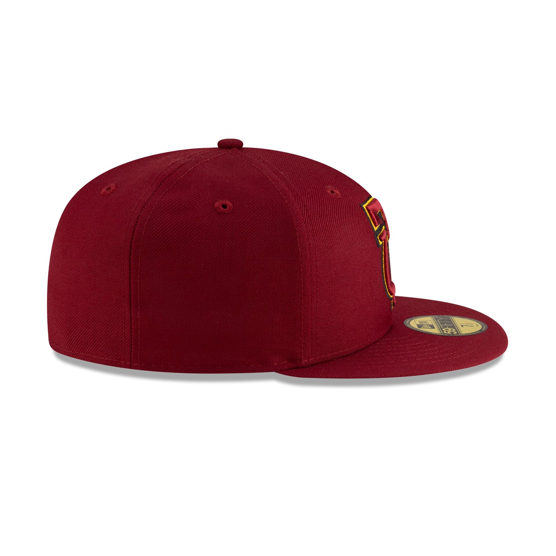 Tuskegee Golden Tigers Red 59FIFTY Fitted Hat - Image 4