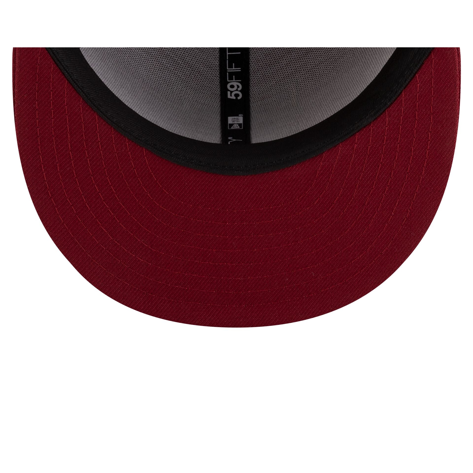 Tuskegee Golden Tigers Red 59FIFTY Fitted Hat - Image 7