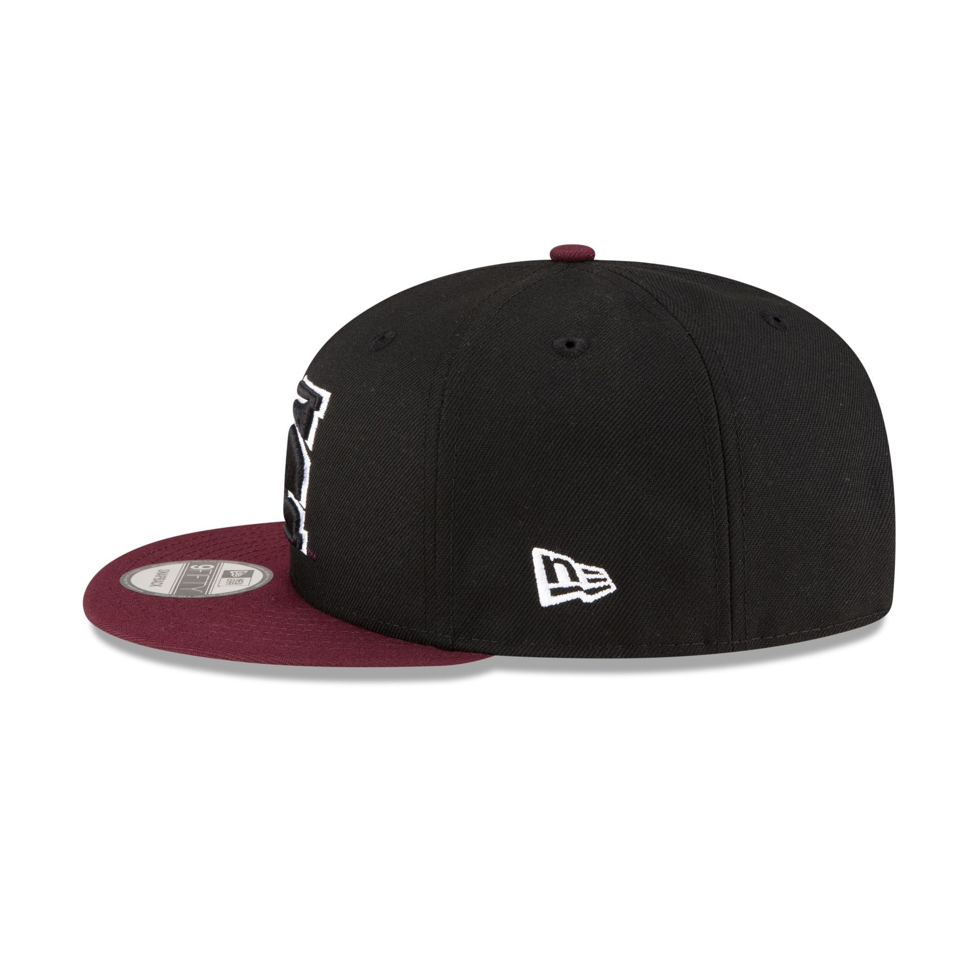 Morehouse Tigers Black Maroon 9FIFTY Snapback Hat - Image 5
