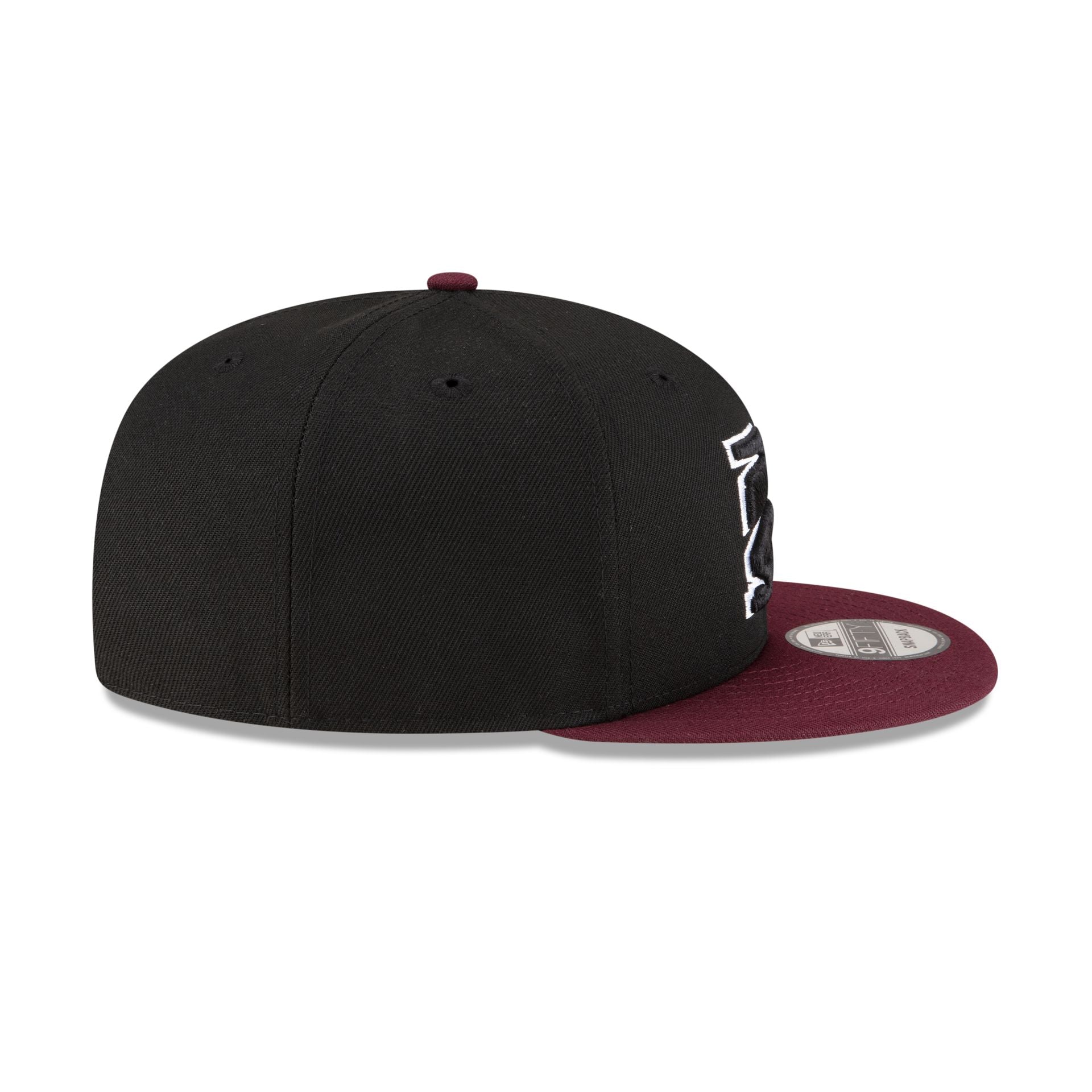 Morehouse Tigers Black Maroon 9FIFTY Snapback Hat - Image 4