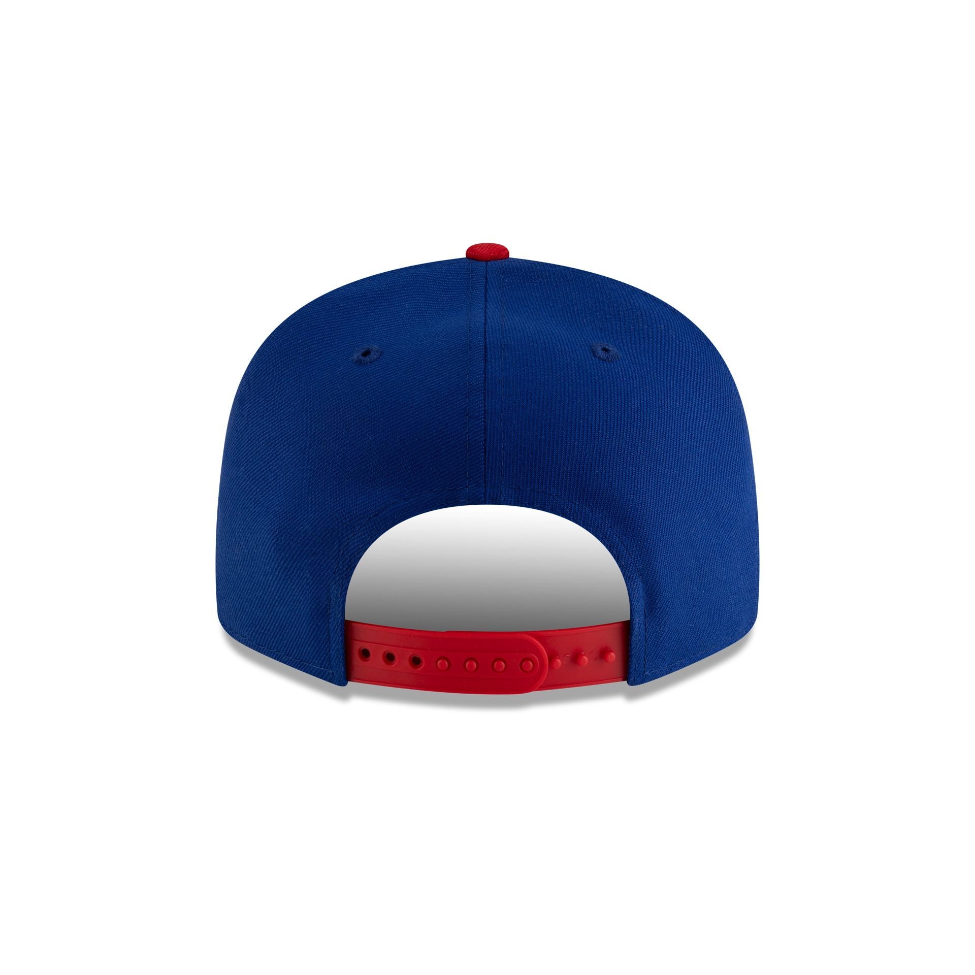 Kansas Jayhawks Royal Scarlet 9FIFTY Snapback Hat - Image 6