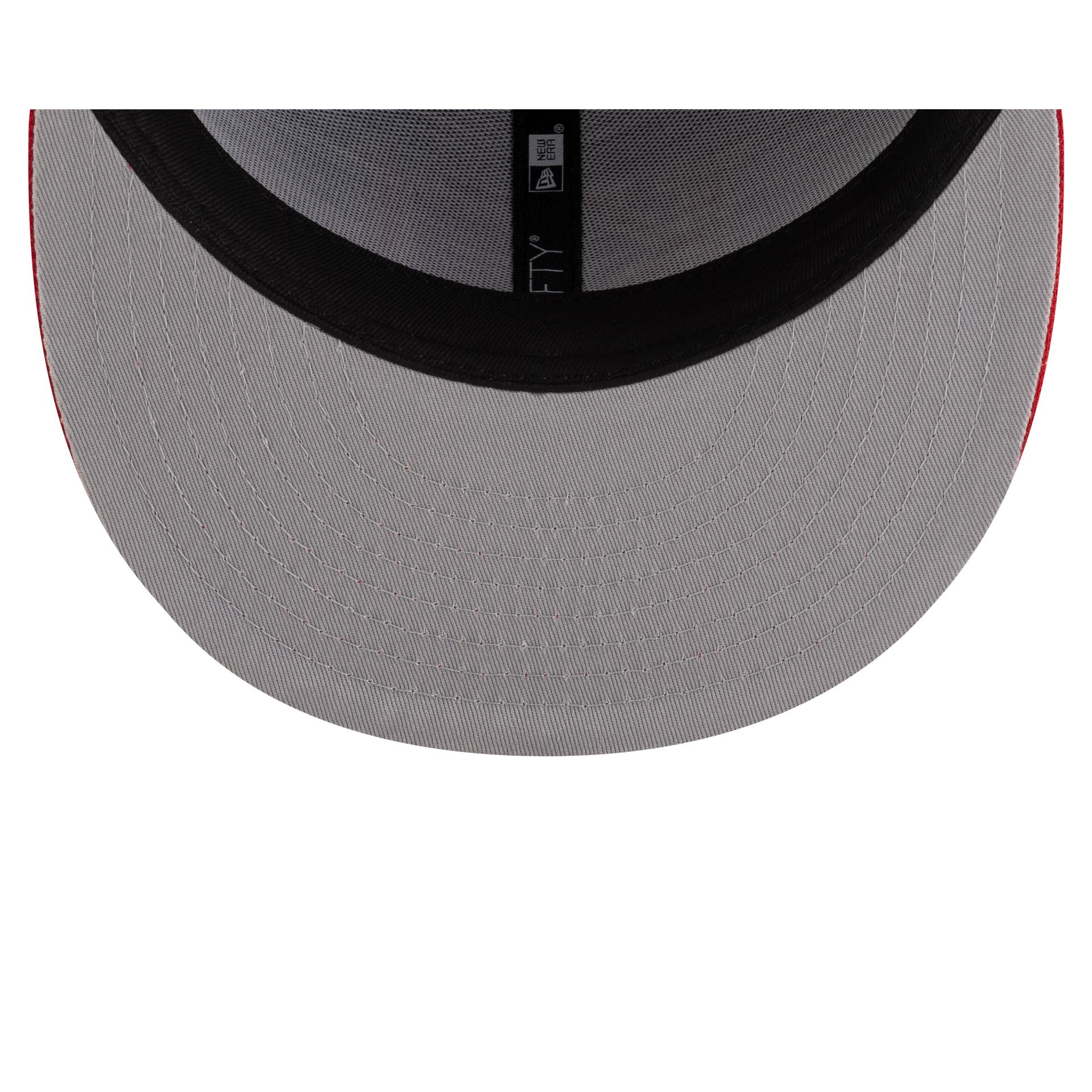 Kansas Jayhawks Royal Scarlet 9FIFTY Snapback Hat - Image 7