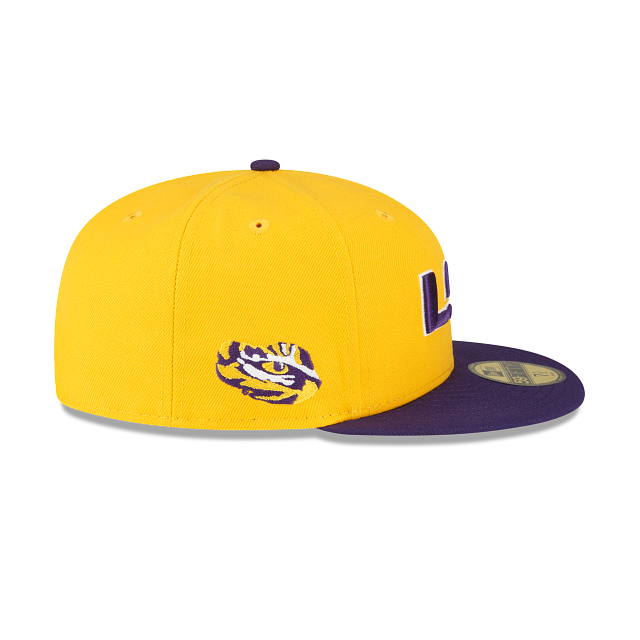 LSU Tigers 59FIFTY Fitted Hat - Image 4
