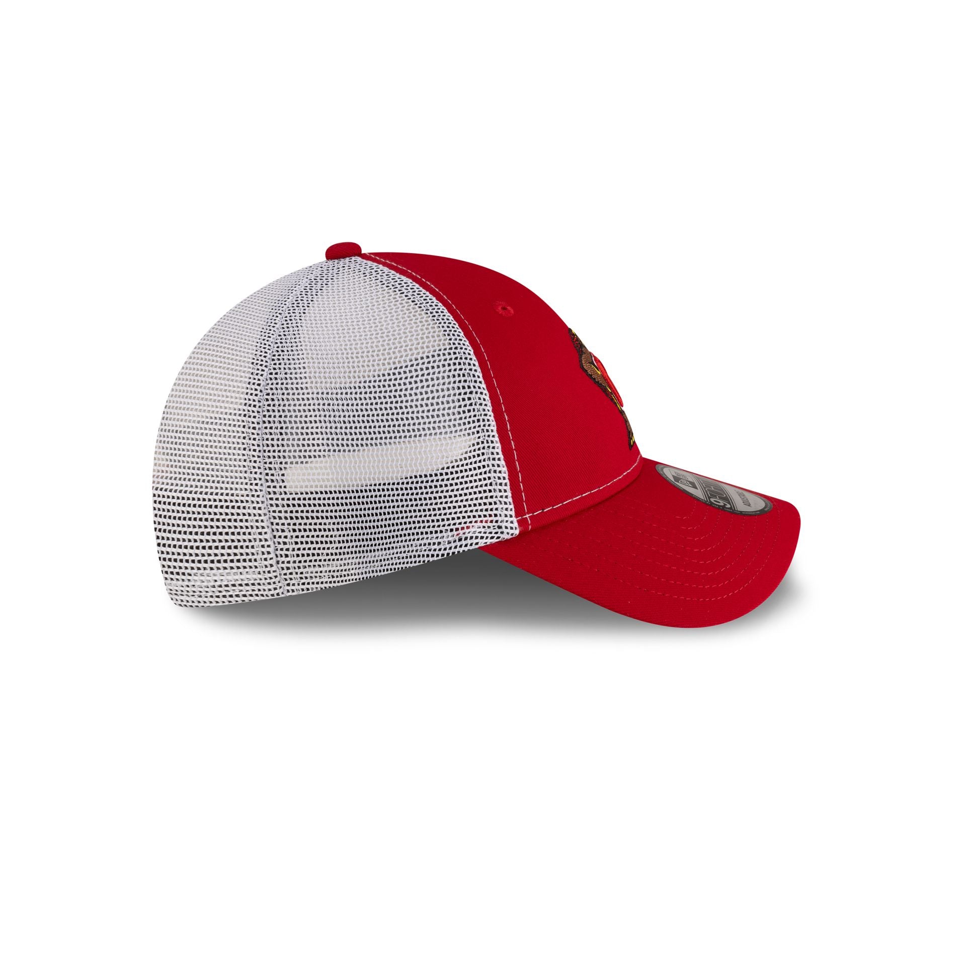 Maryland Terrapins Scarlet White Mesh 9FORTY Trucker - Image 5
