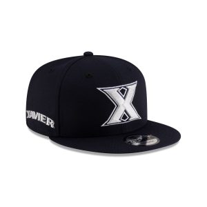 Xavier Musketeers Black 9FIFTY Snapback Hat