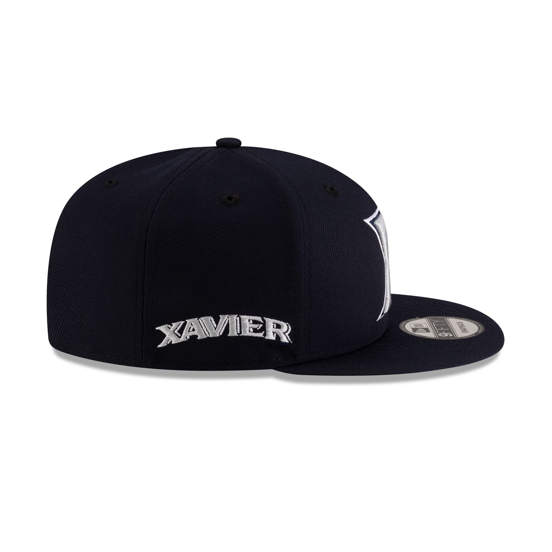 Xavier Musketeers Black 9FIFTY Snapback Hat - Image 4