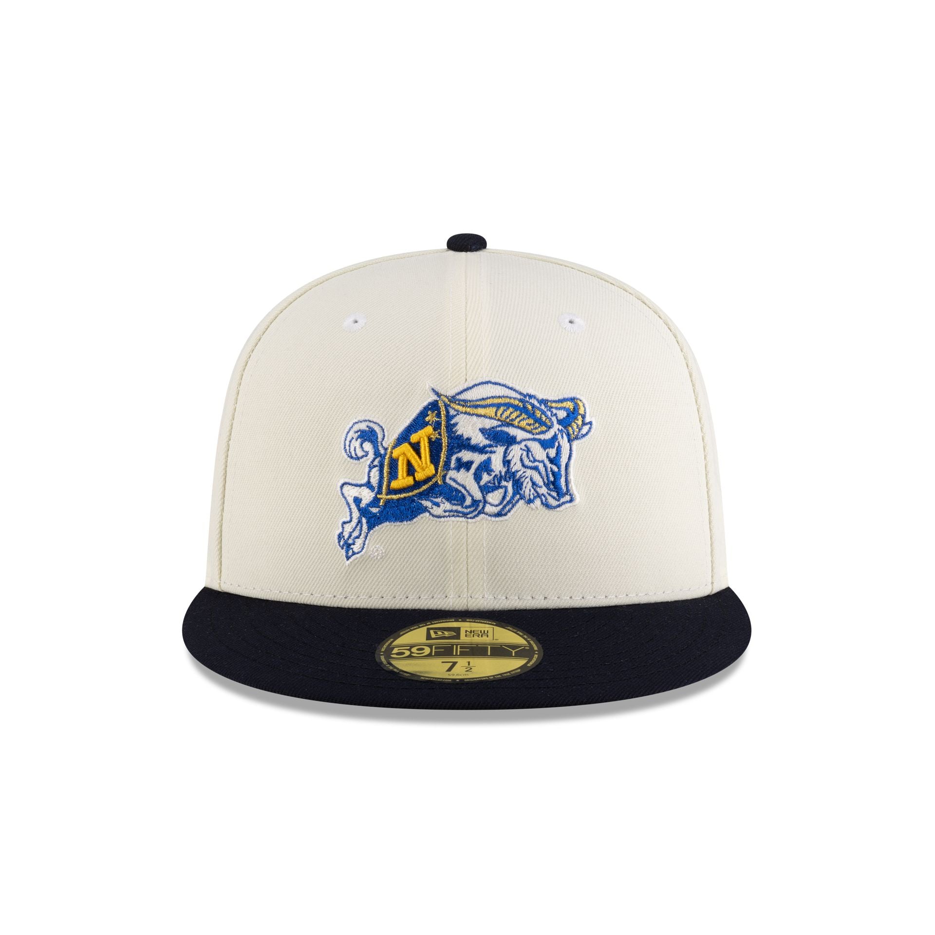 Navy Midshipmen Chrome Midnight 59FIFTY Fitted - Image 2