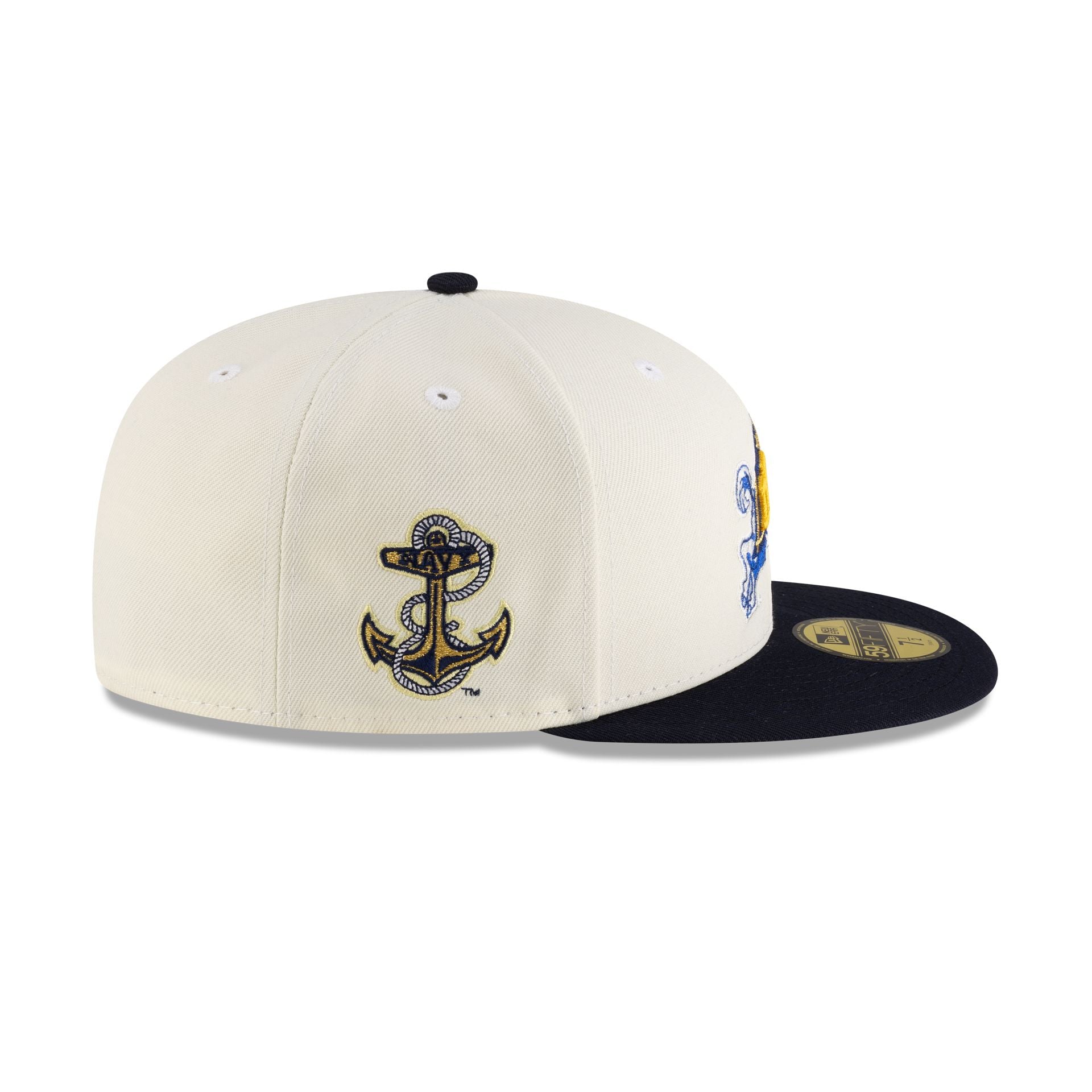 Navy Midshipmen Chrome Midnight 59FIFTY Fitted - Image 4