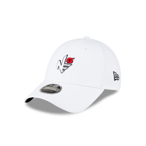 New Era Golf White 9FORTY Stretch-Snap Hat