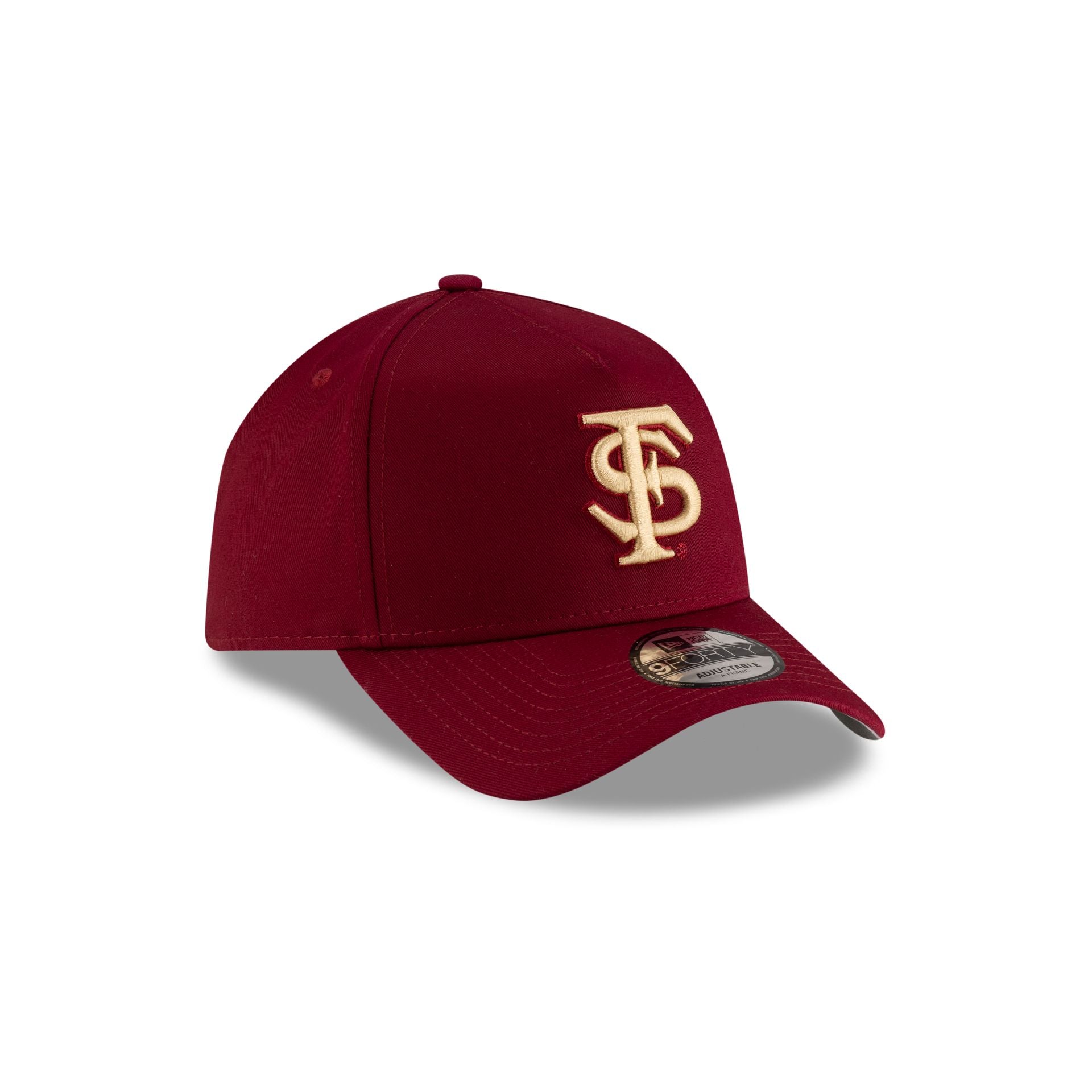 Florida State Seminoles Cardinal Red 9FORTY A-Frame Snapback Hat - Image 3