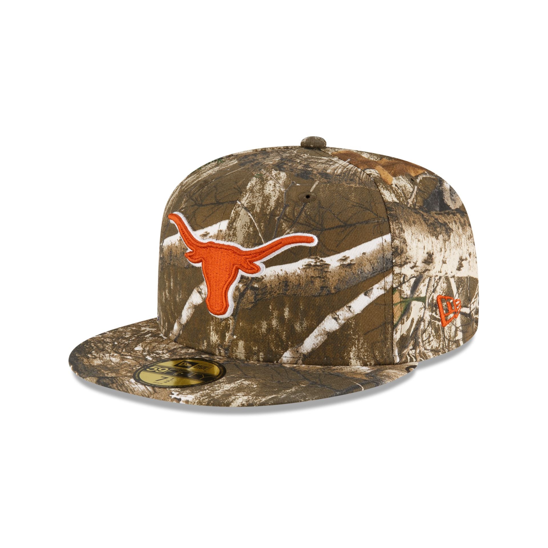Texas Longhorns Camo 59FIFTY Fitted Hat