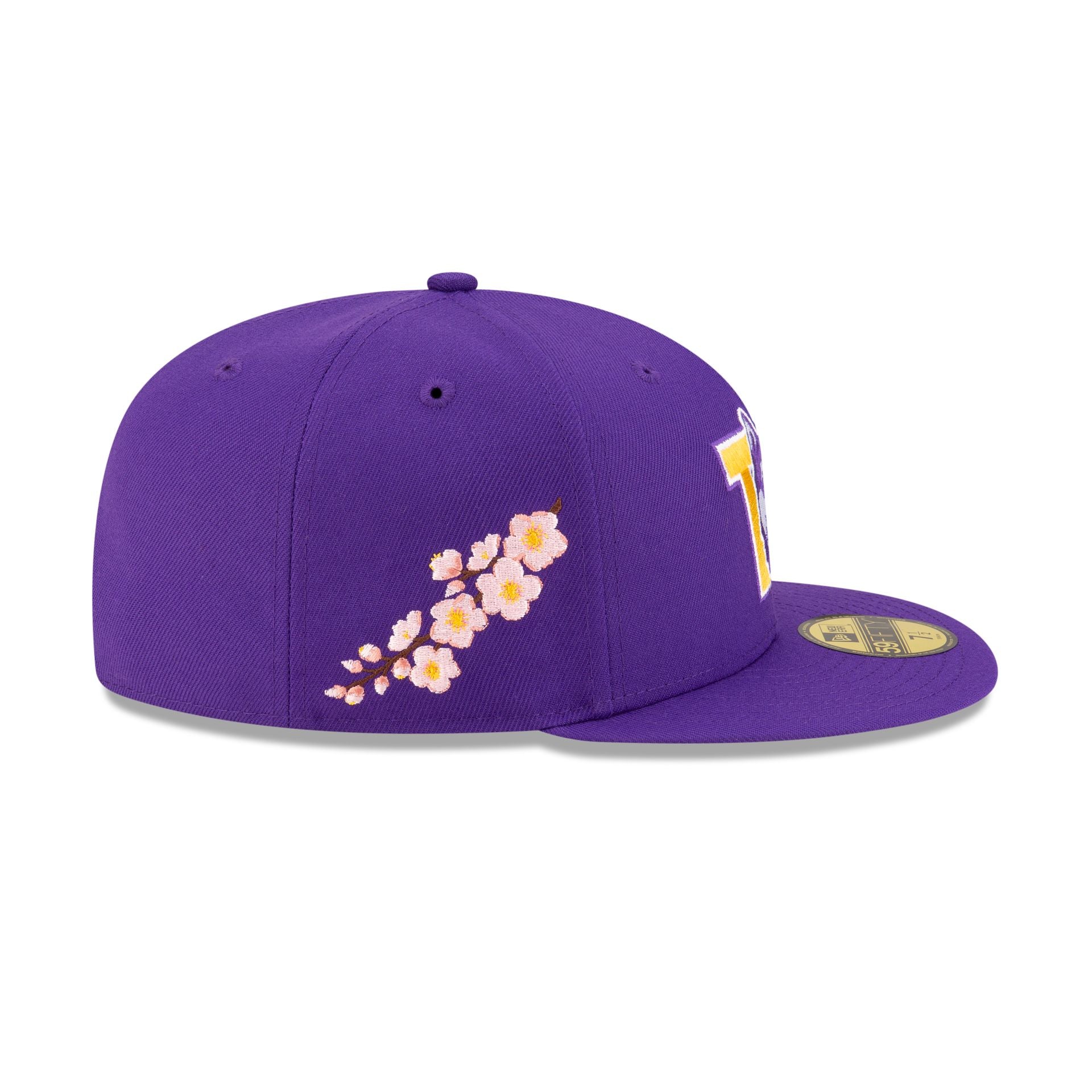 Washington Huskies Purple Blossom 59FIFTY Fitted Hat - Image 5