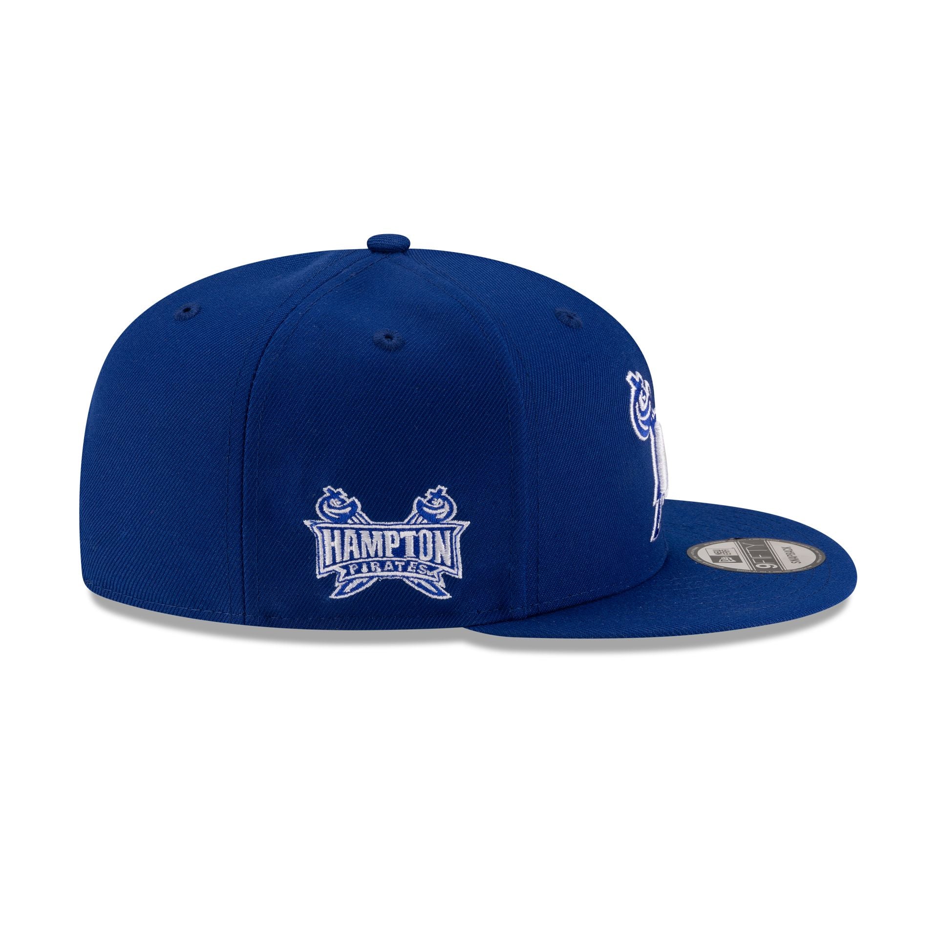 Hampton Pirates Light Royal 9FIFTY Snapback Hat - Image 4
