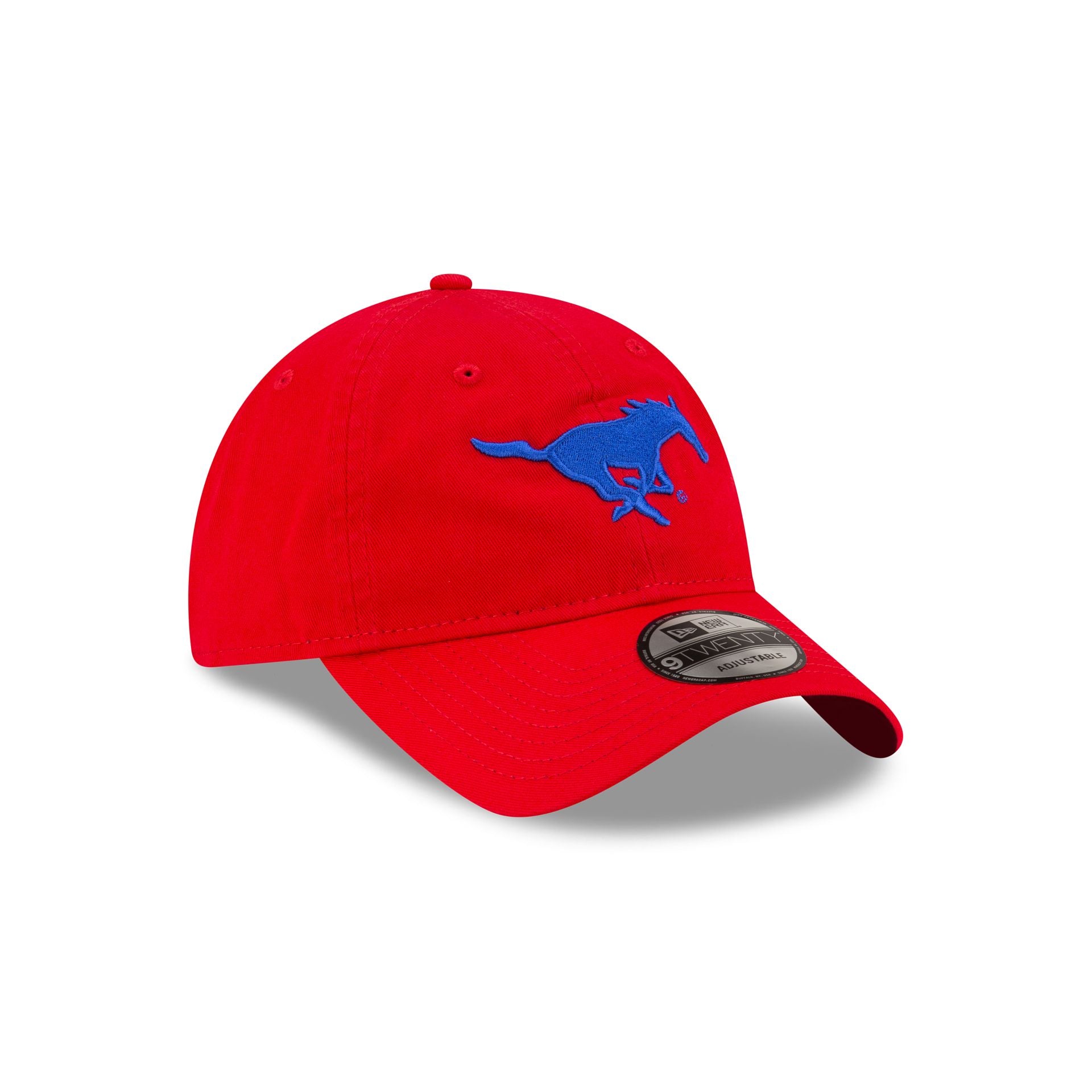 Southern Methodist Mustangs 9TWENTY Adjustable Hat - Image 3