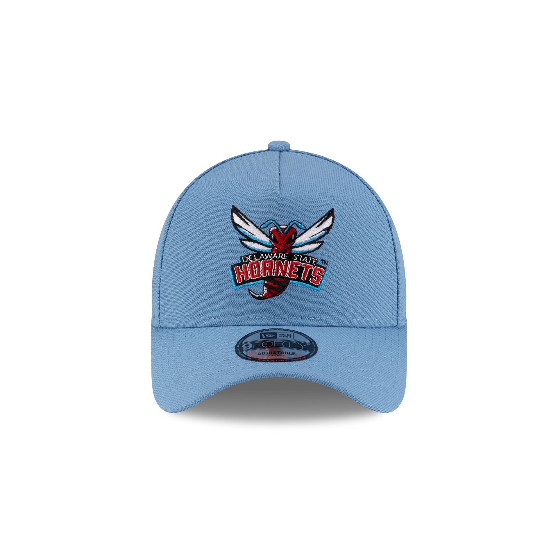 Delaware State Hornets 9FORTY A-Frame Snapback Hat - Image 2