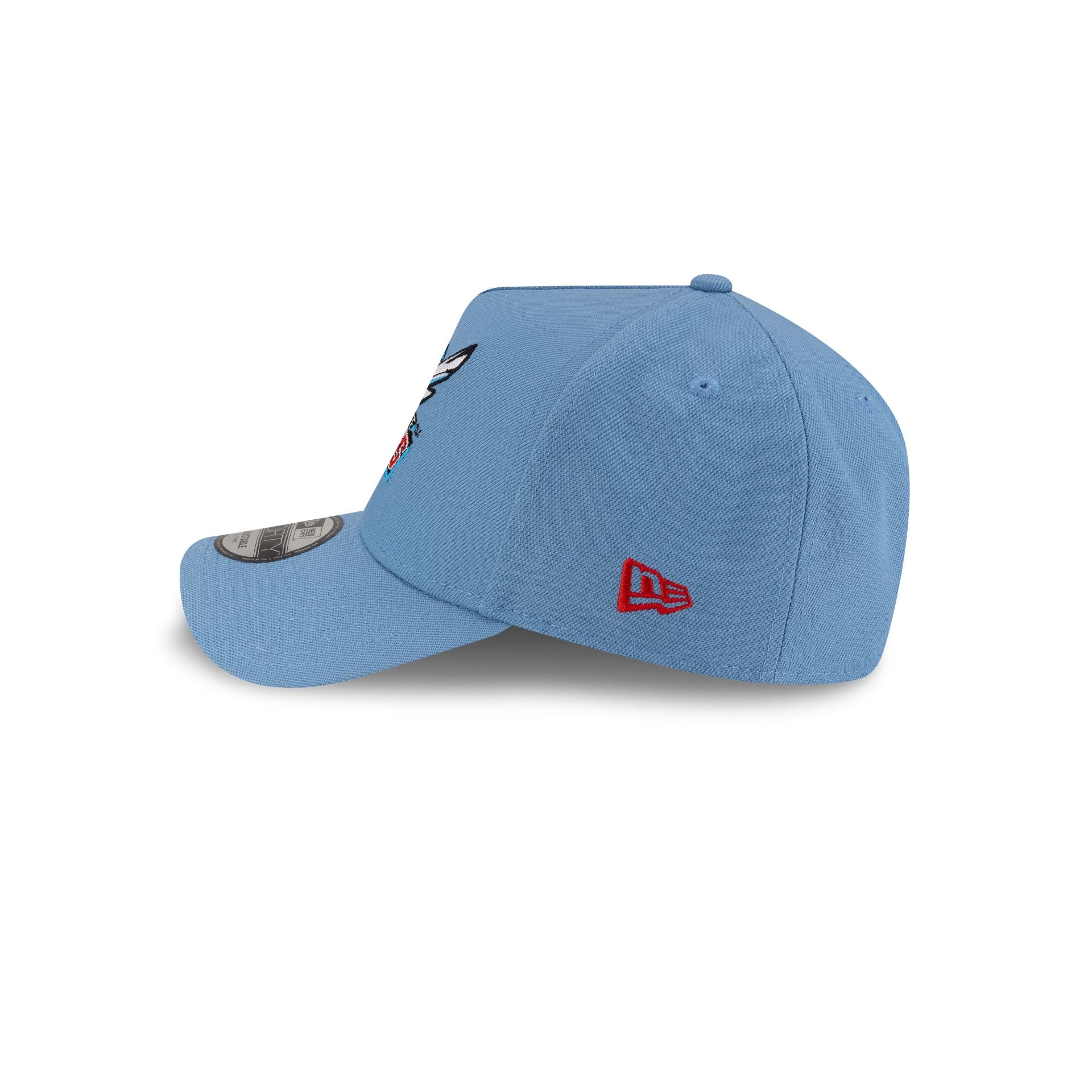 Delaware State Hornets 9FORTY A-Frame Snapback Hat - Image 5