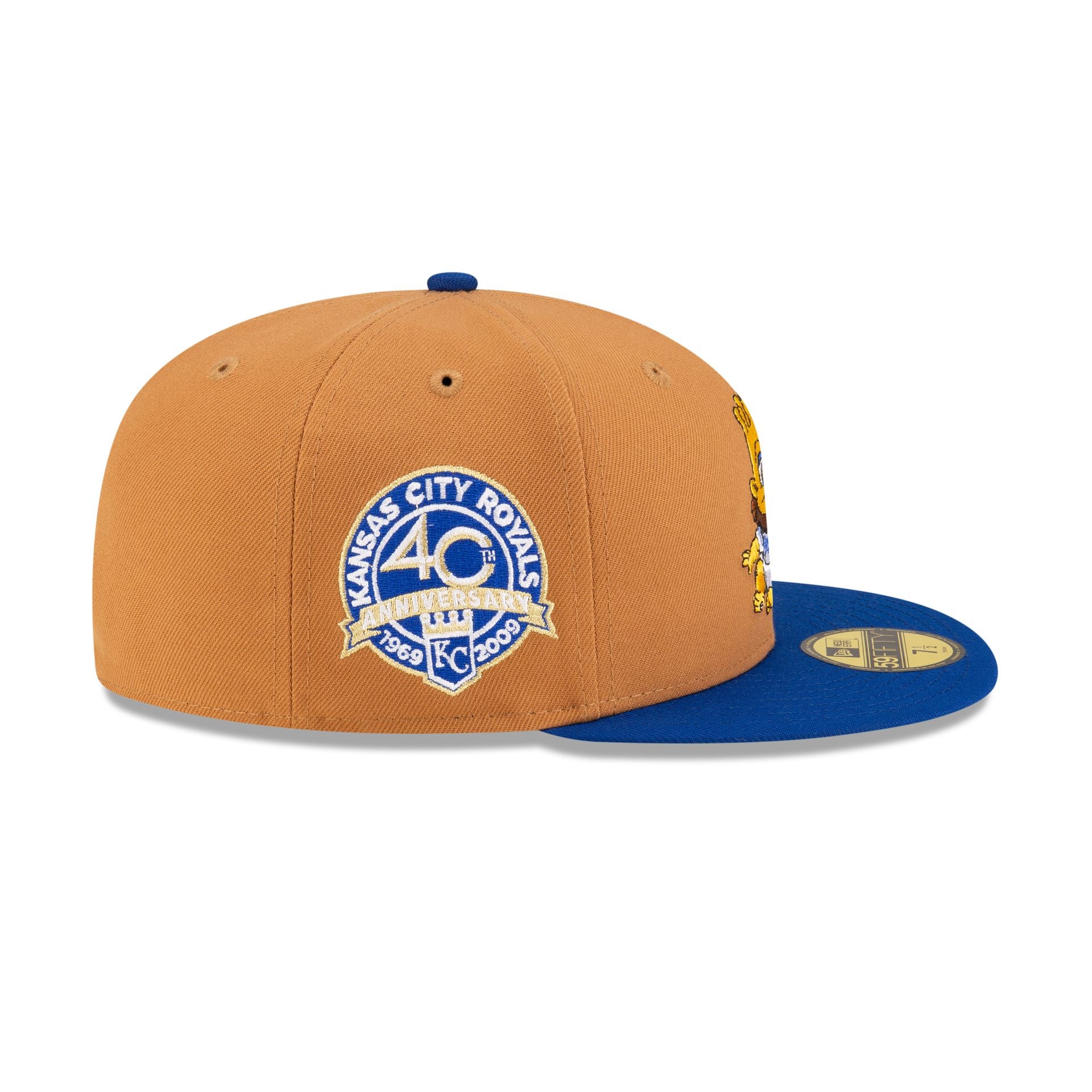 Kansas City Royals Mini Mascot 59FIFTY Fitted Hat - Image 4