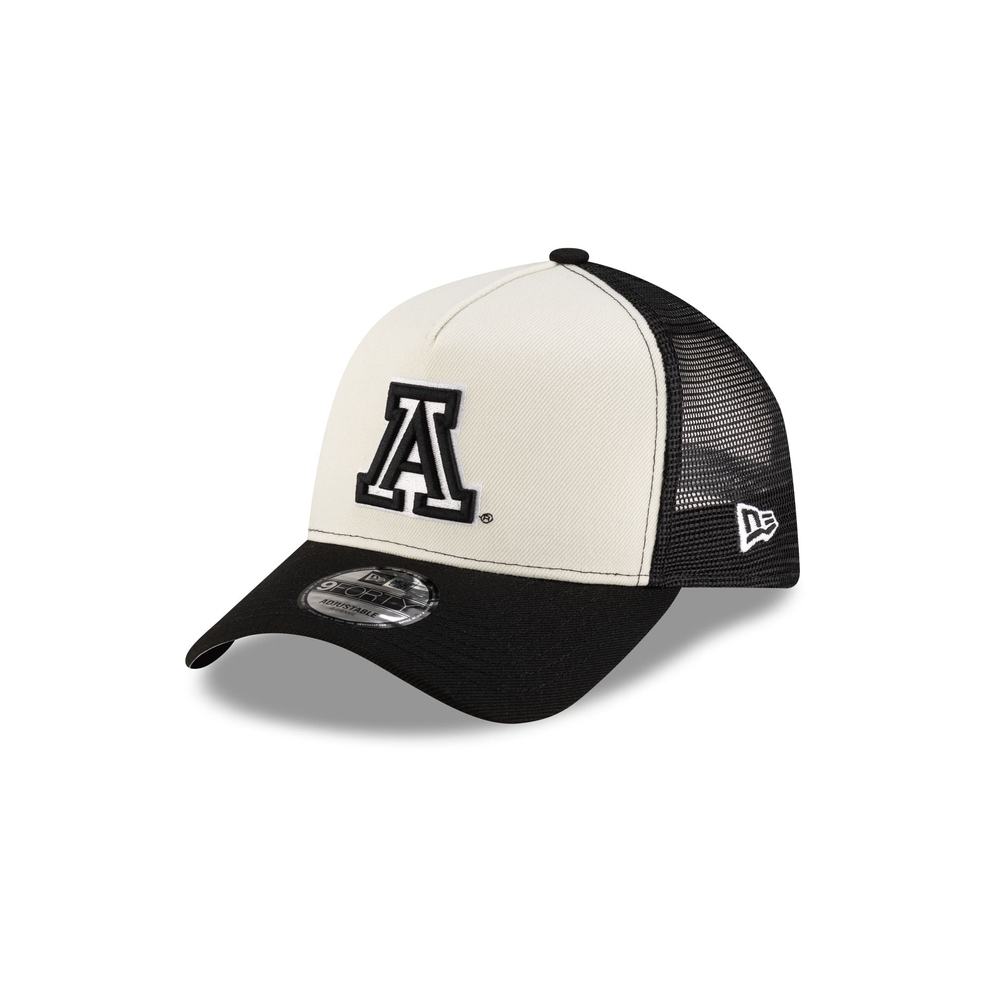 Arizona Wildcats Chrome Black 9FORTY A-Frame Trucker
