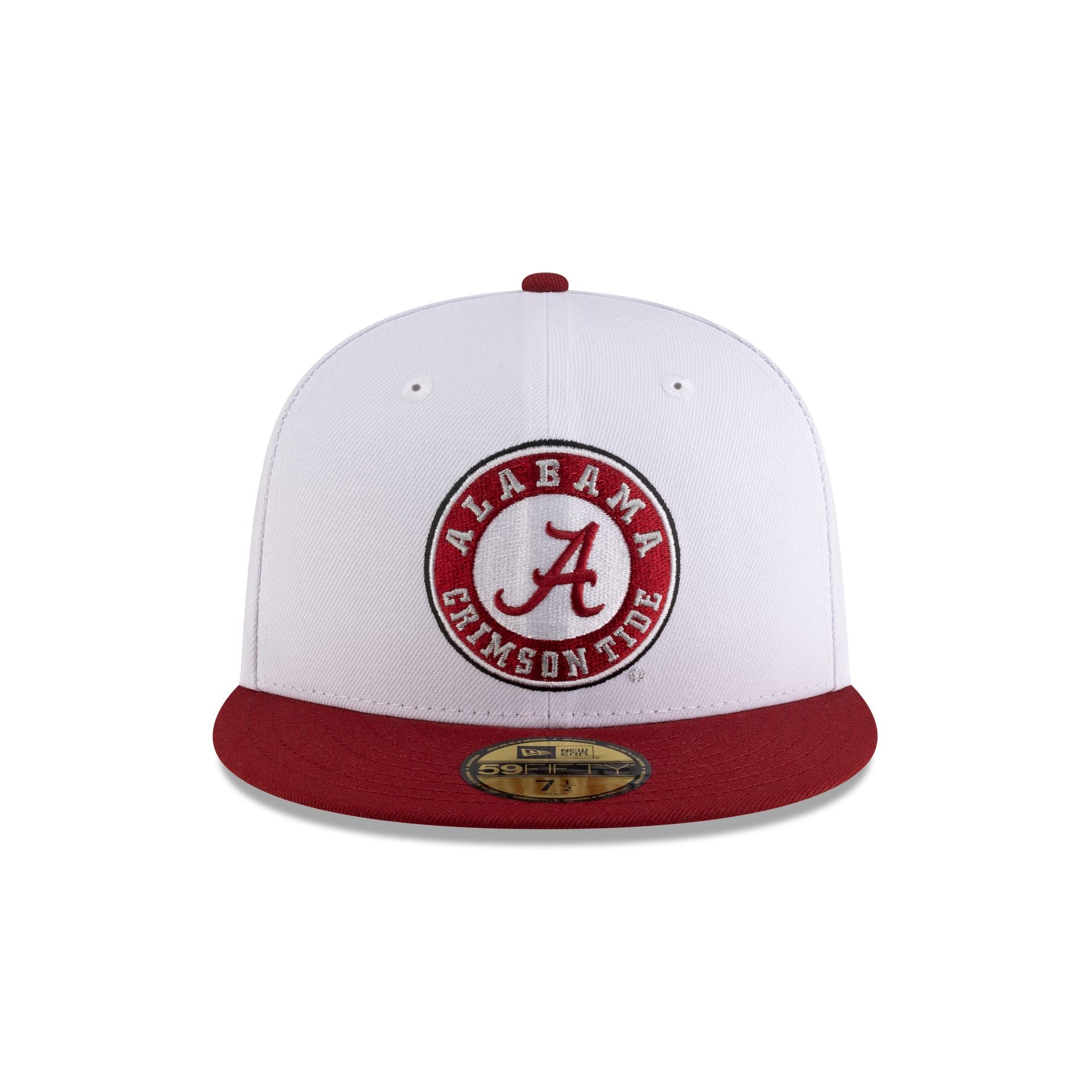 Alabama Crimson Tide White 59FIFTY Fitted - Image 2