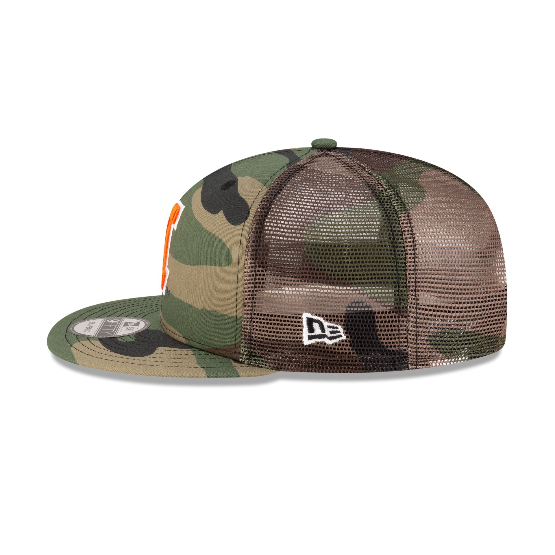 Illinois Fighting Illini Camo 9FIFTY Trucker Hat - Image 4