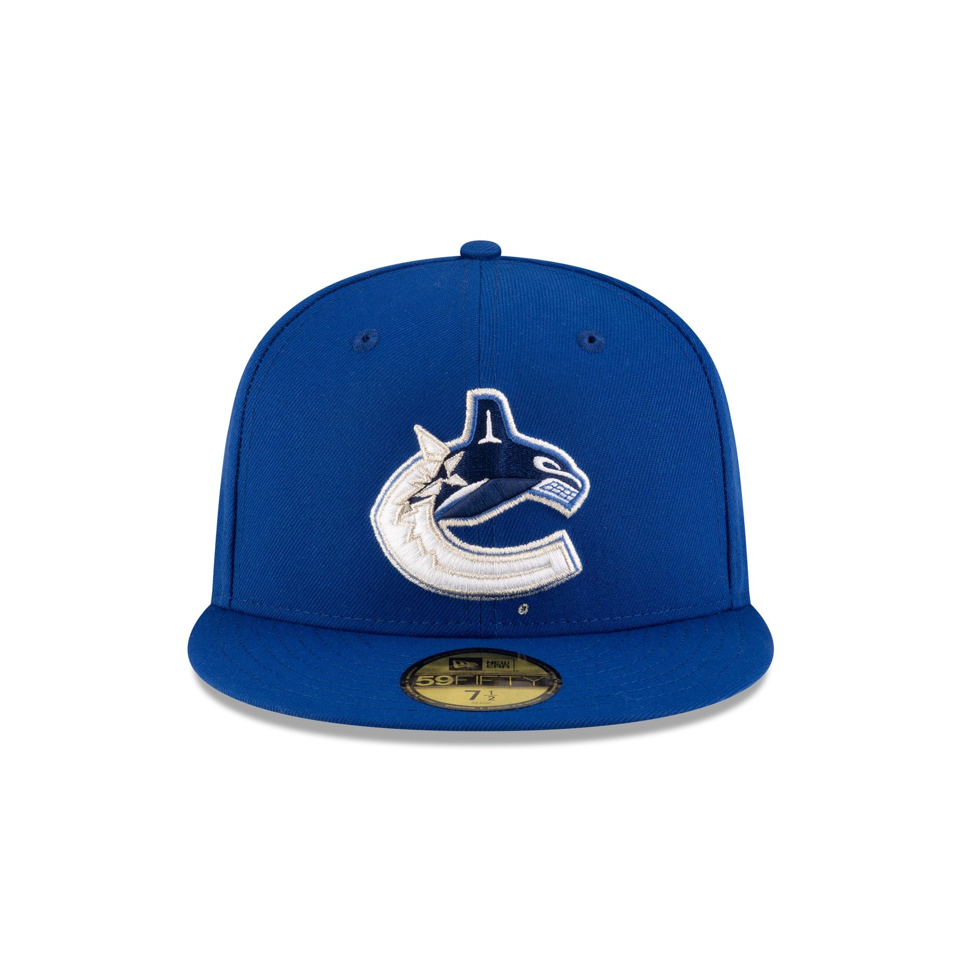 Vancouver Canucks Blue 59FIFTY Fitted Hat - Image 2
