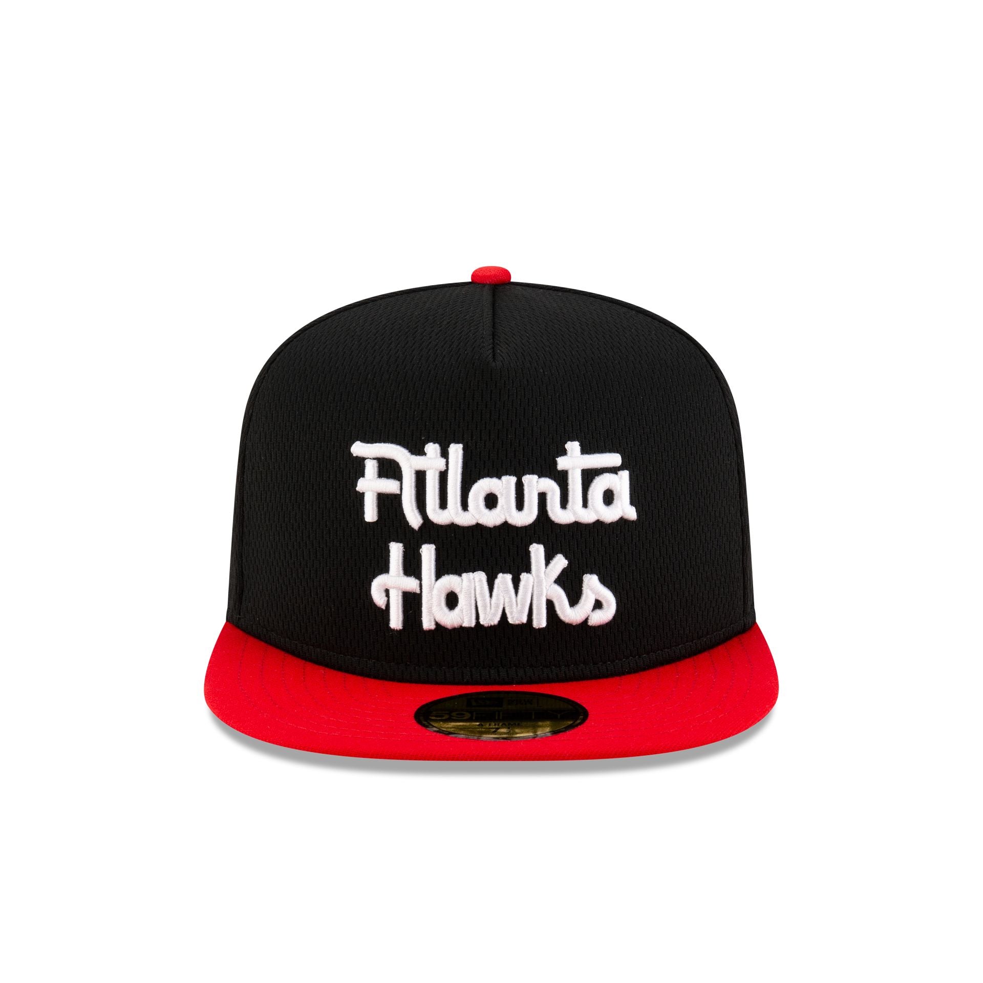 Atlanta Hawks Dashmark Mesh 59FIFTY A-Frame Fitted Hat - Image 2