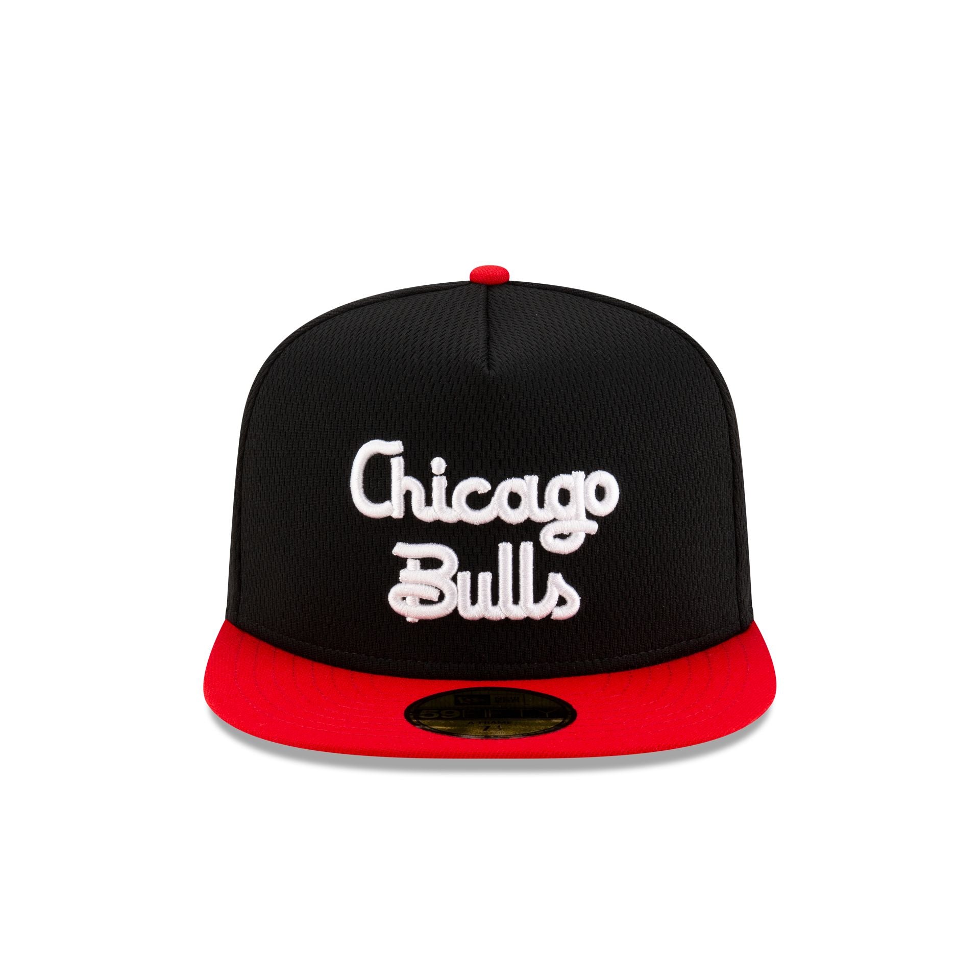 Chicago Bulls Dashmark Mesh 59FIFTY A-Frame Fitted Hat - Image 2
