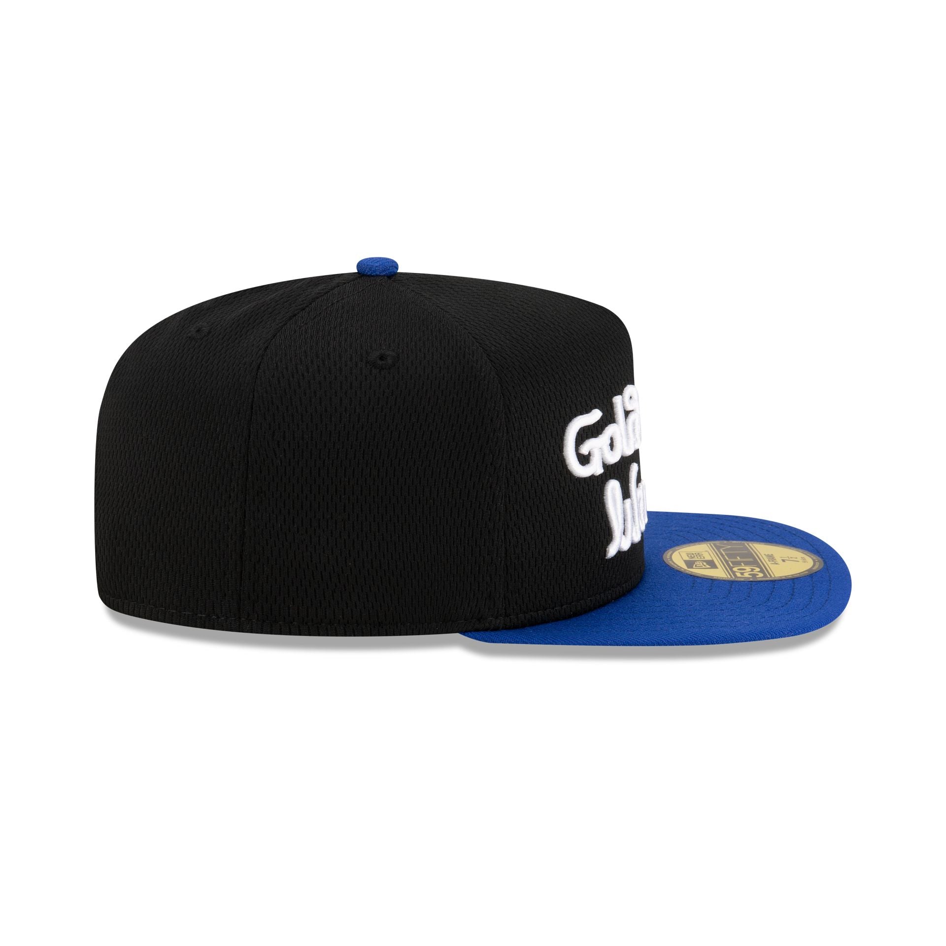 Golden State Warriors Dashmark Mesh 59FIFTY A-Frame Fitted Hat - Image 5