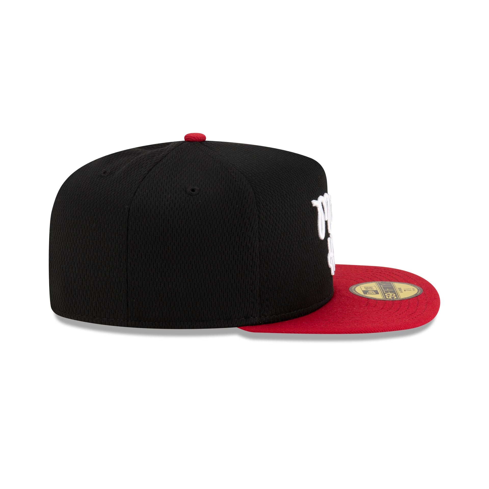 Miami Heat Dashmark Mesh 59FIFTY A-Frame Fitted Hat - Image 5