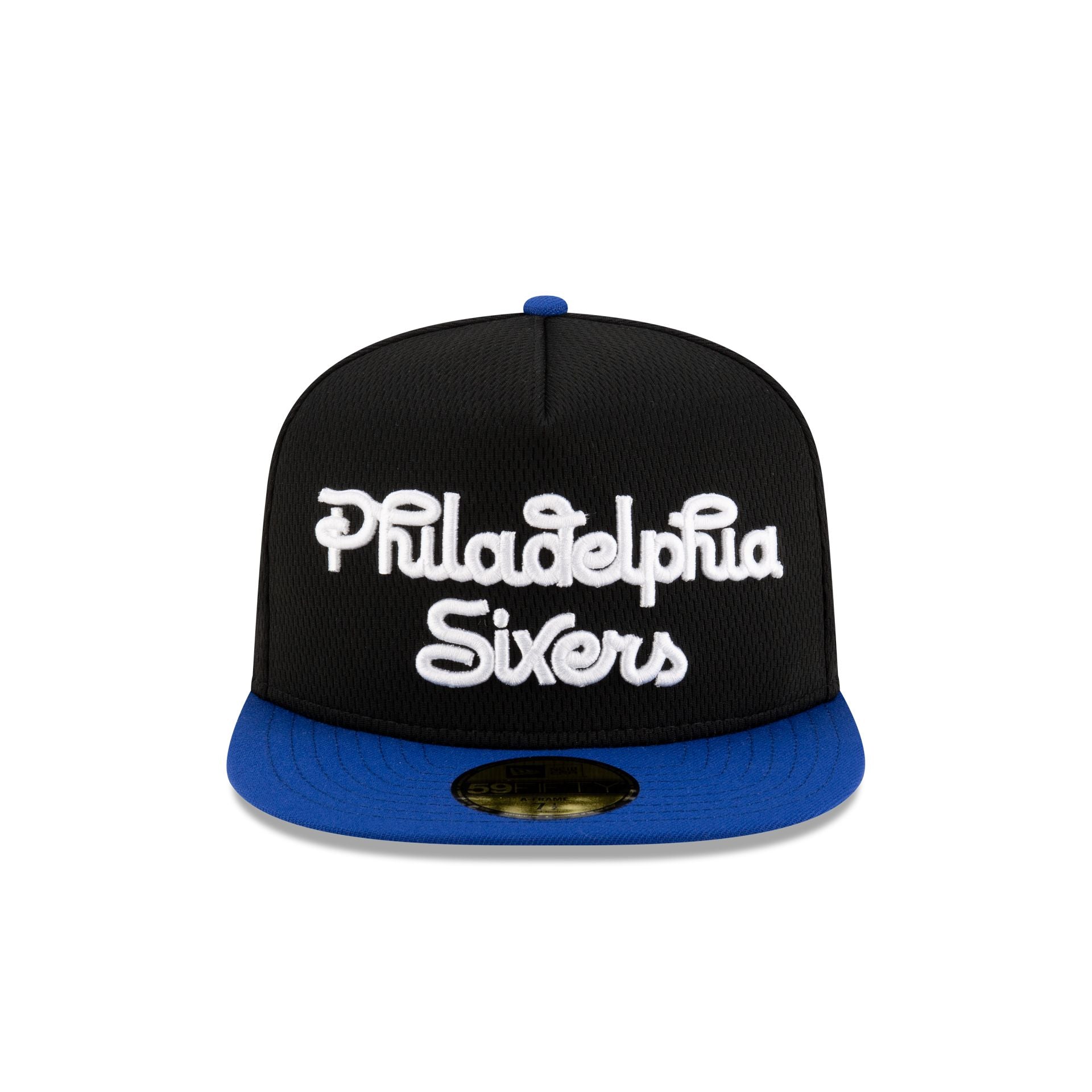 Philadelphia 76ers Dashmark Mesh 59FIFTY A-Frame Fitted Hat - Image 2