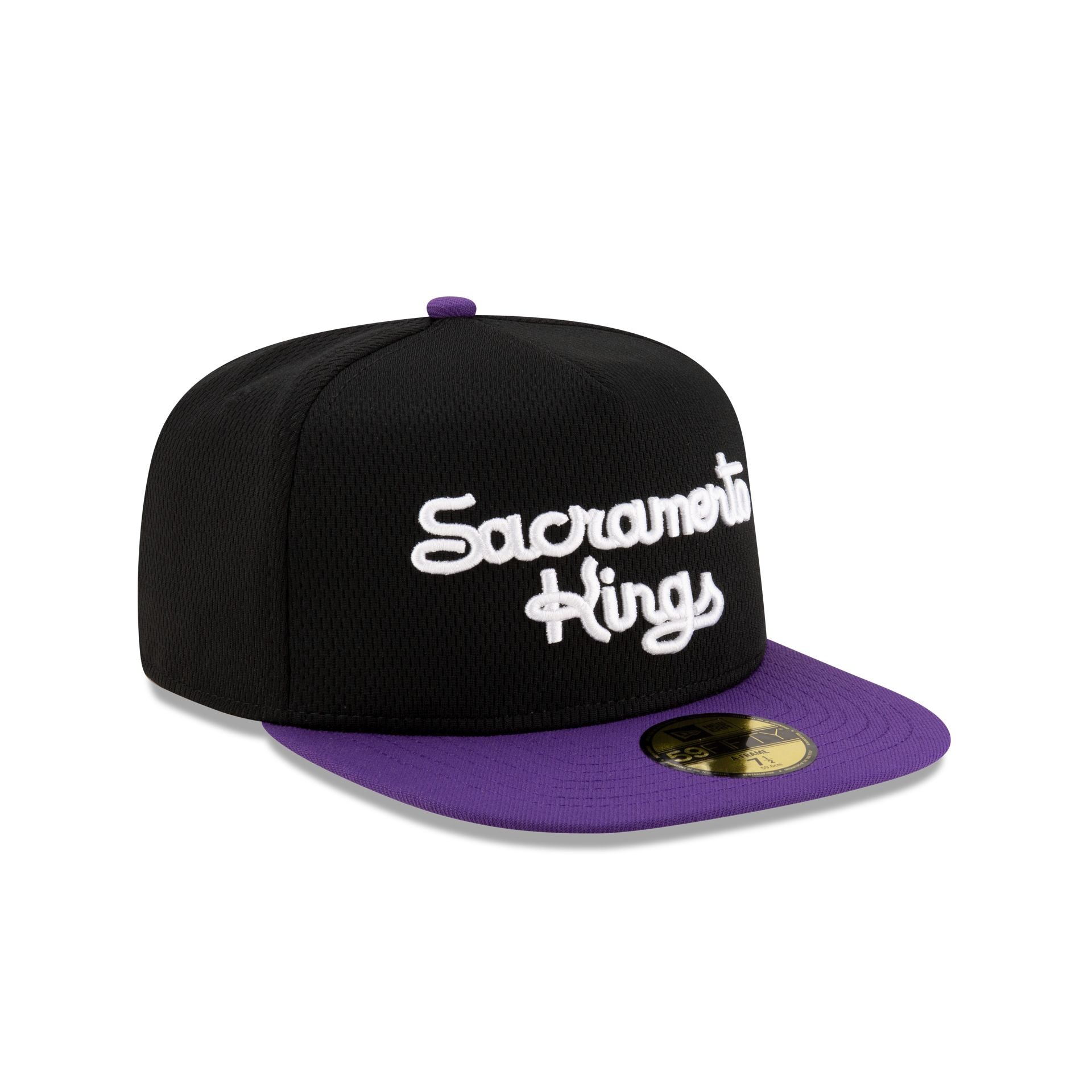 Sacramento Kings Dashmark Mesh 59FIFTY A-Frame Fitted Hat - Image 3