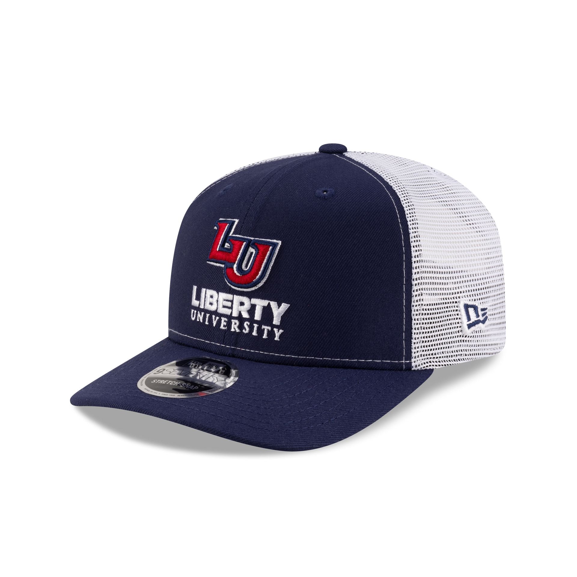 Hendrick Motorsports William Byron Liberty University Partner 9SEVENTY Stretch-Snap Trucker Hat - Image 3