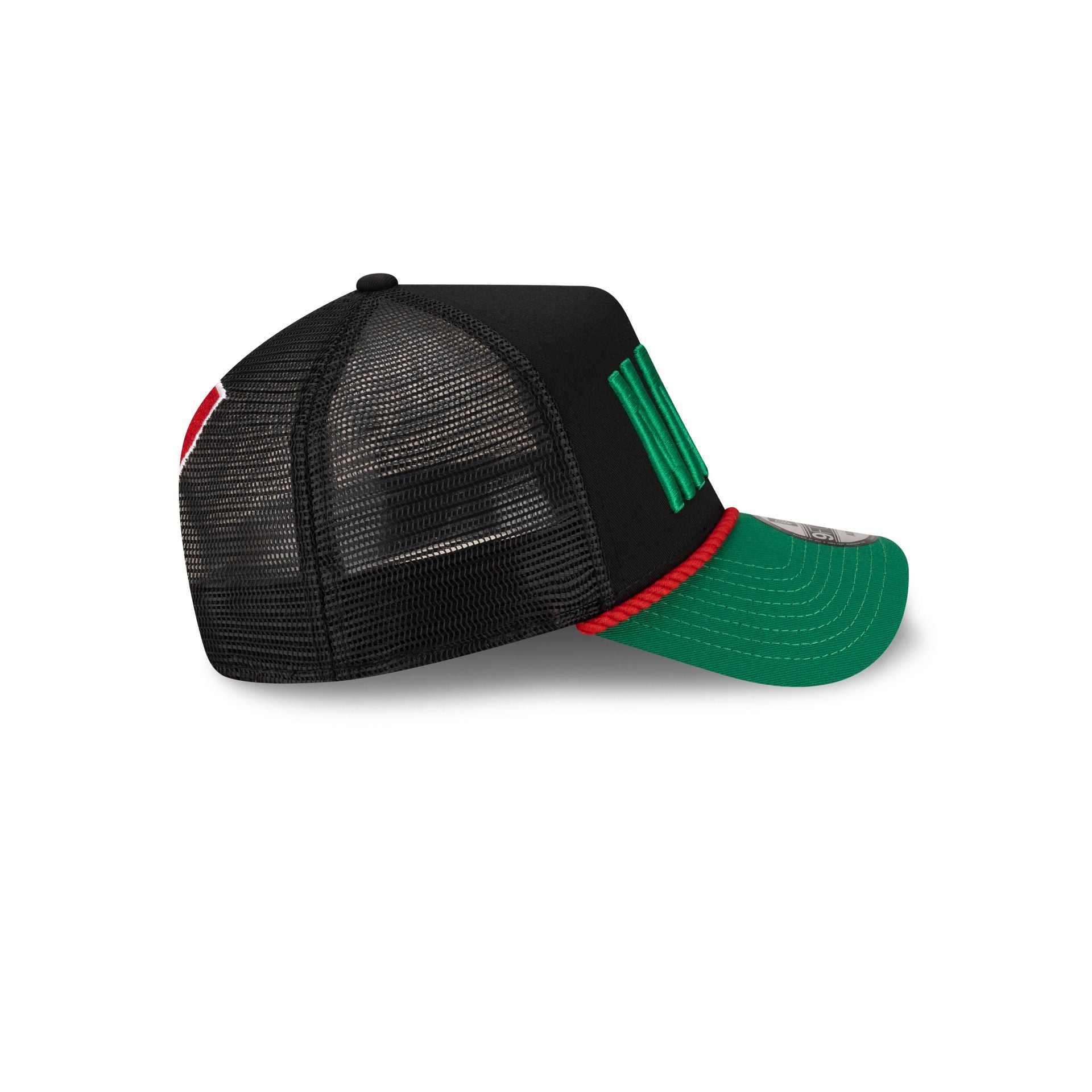 NASCAR Classics Mexico City Race 9FORTY A-Frame Trucker Hat - Image 5