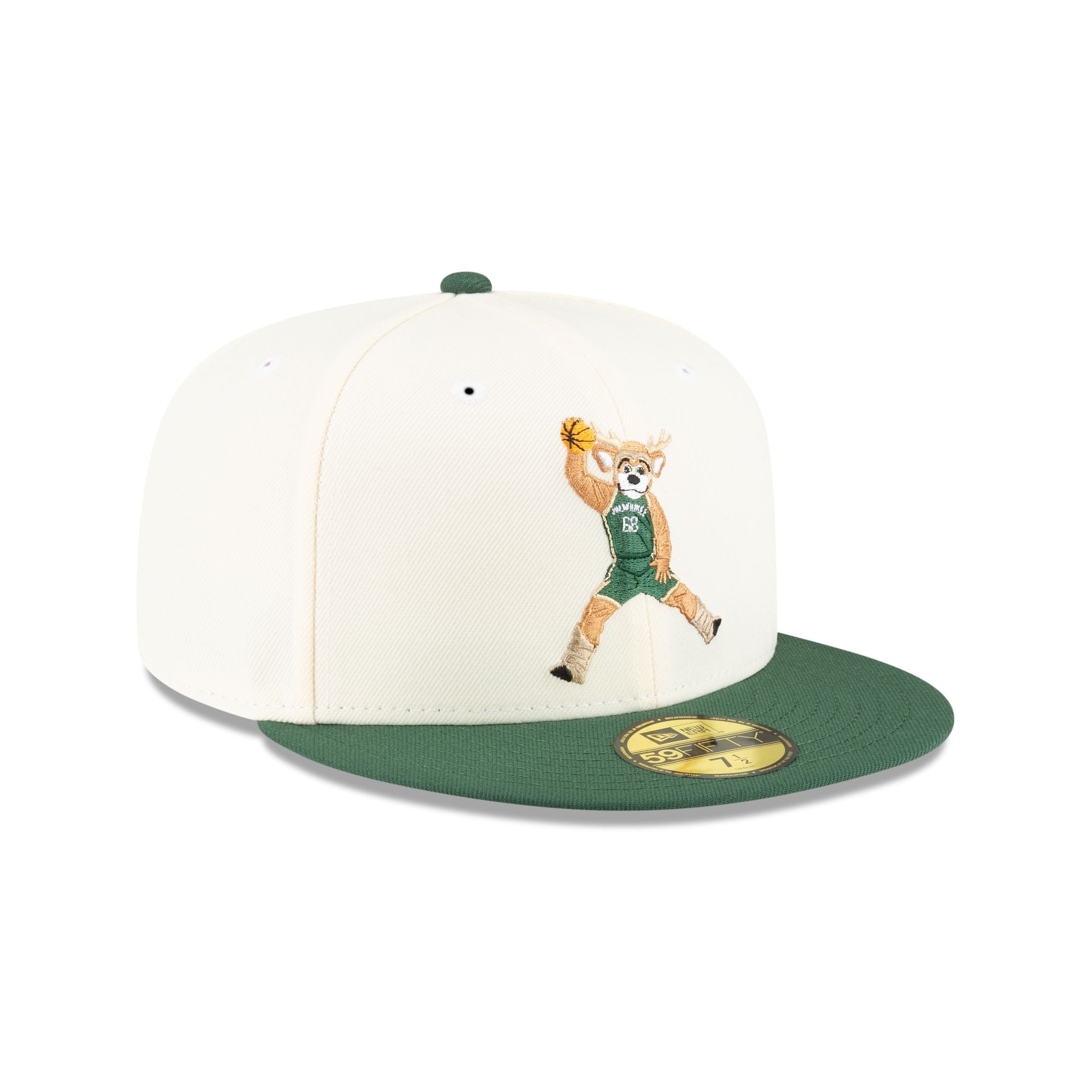 Milwaukee Bucks Mascot 59FIFTY Fitted Hat - Image 3