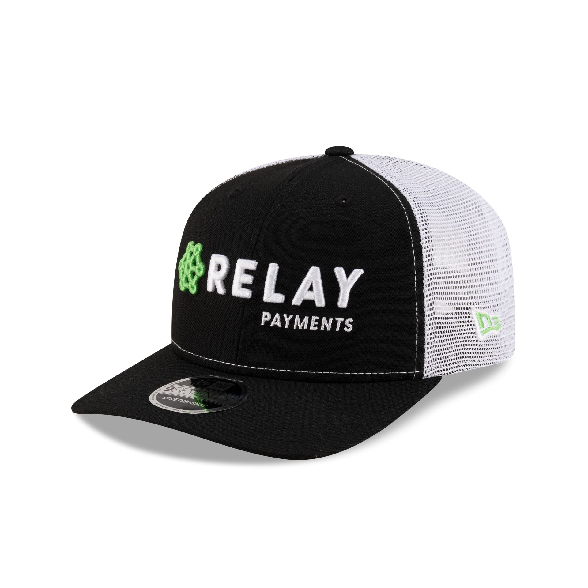 Hendrick Motorsports William Byron Relay Payments Partner 9SEVENTY Stretch-Snap Trucker Hat - Image 3