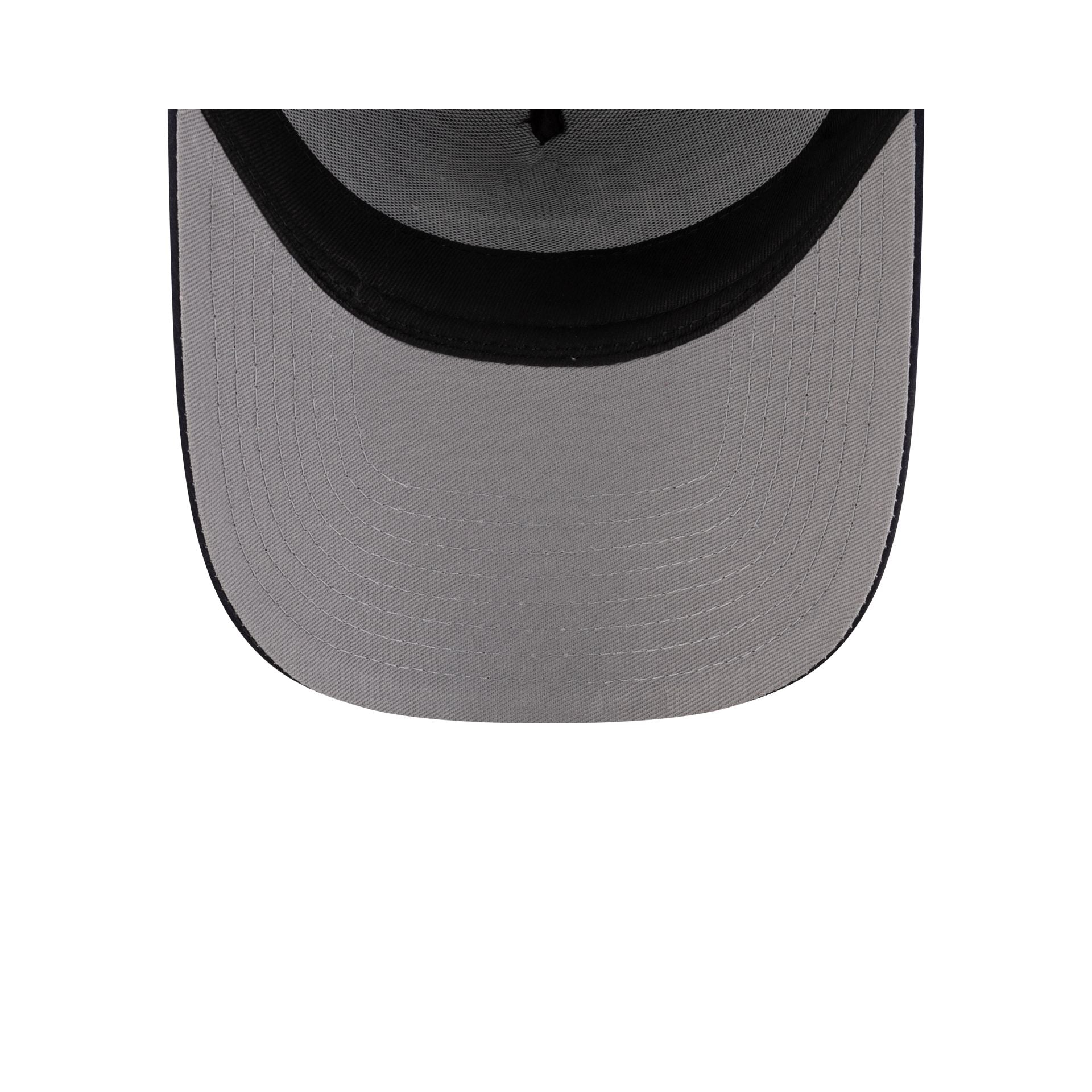 Corpus Cristi Hooks Navy Satin 9FORTY A-Frame Snapback Hat - Image 7