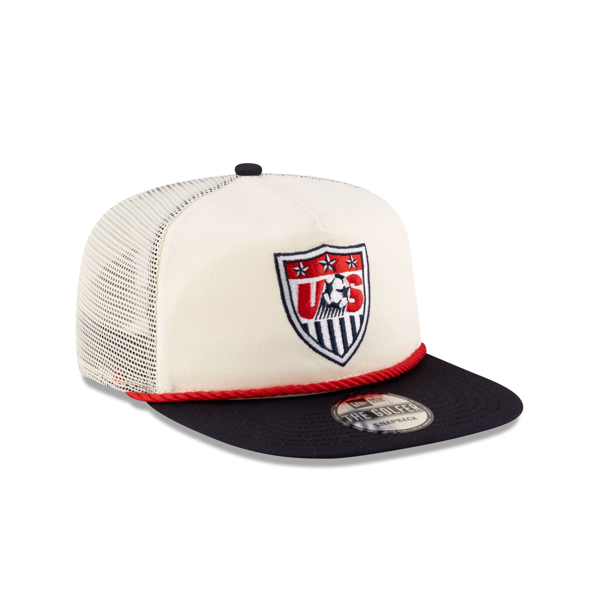U.S. Soccer Retro 1995 Golfer Trucker Hat - Image 3