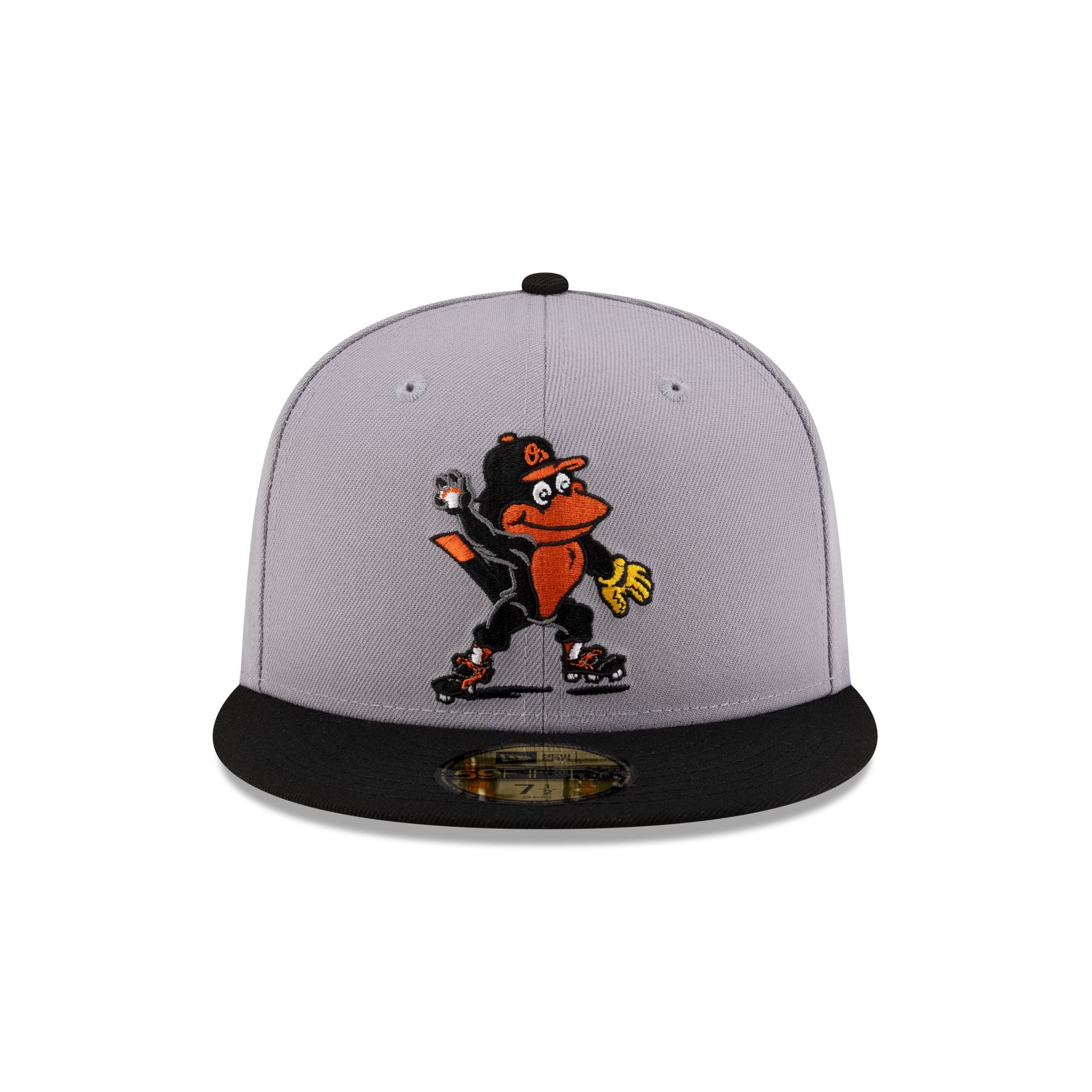 Baltimore Orioles Mascot Gray 59FIFTY Fitted Hat - Image 2