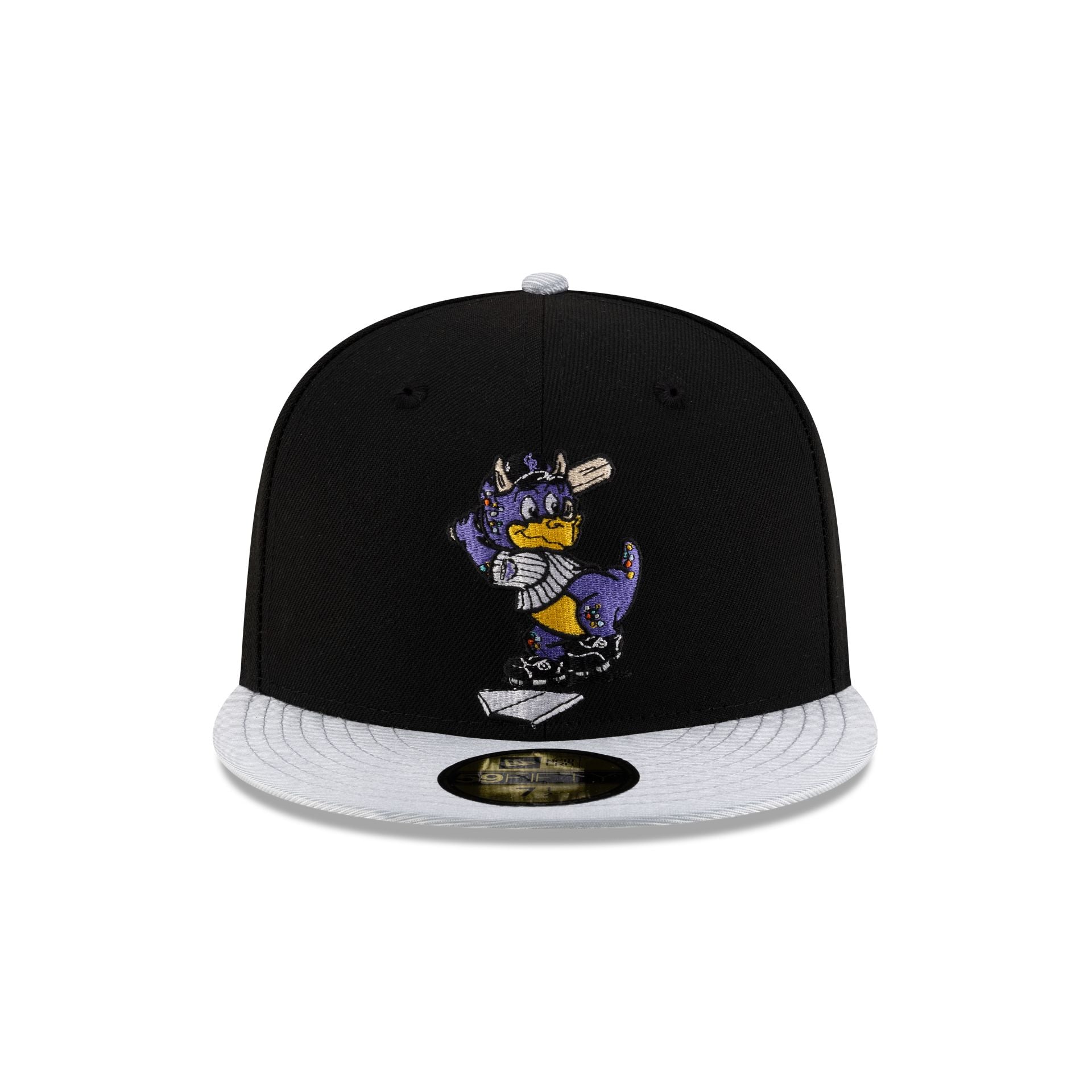 Colorado Rockies Mascot Black 59FIFTY Fitted Hat - Image 2