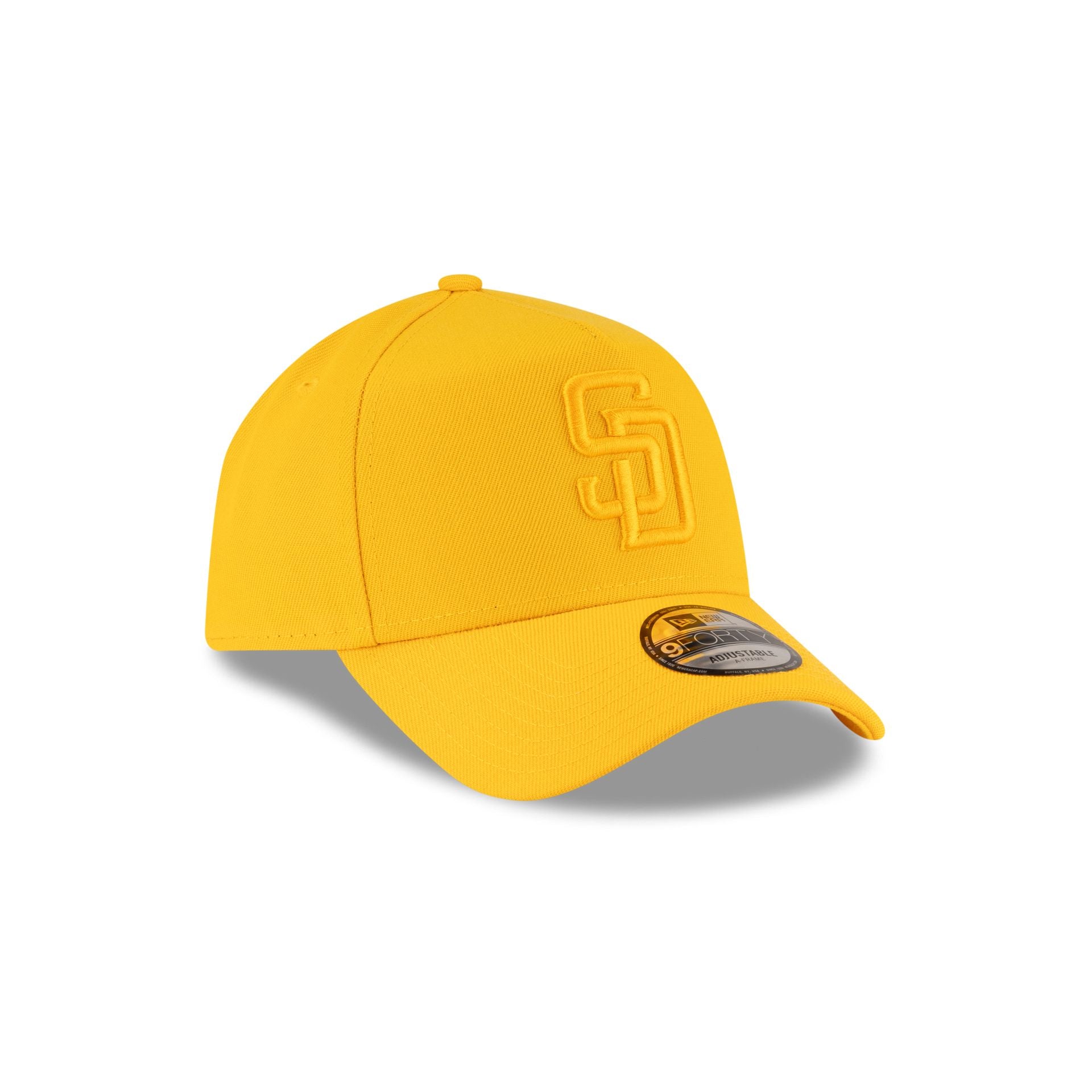 San Diego Padres Gold 9FORTY A-Frame Snapback Hat - Image 3