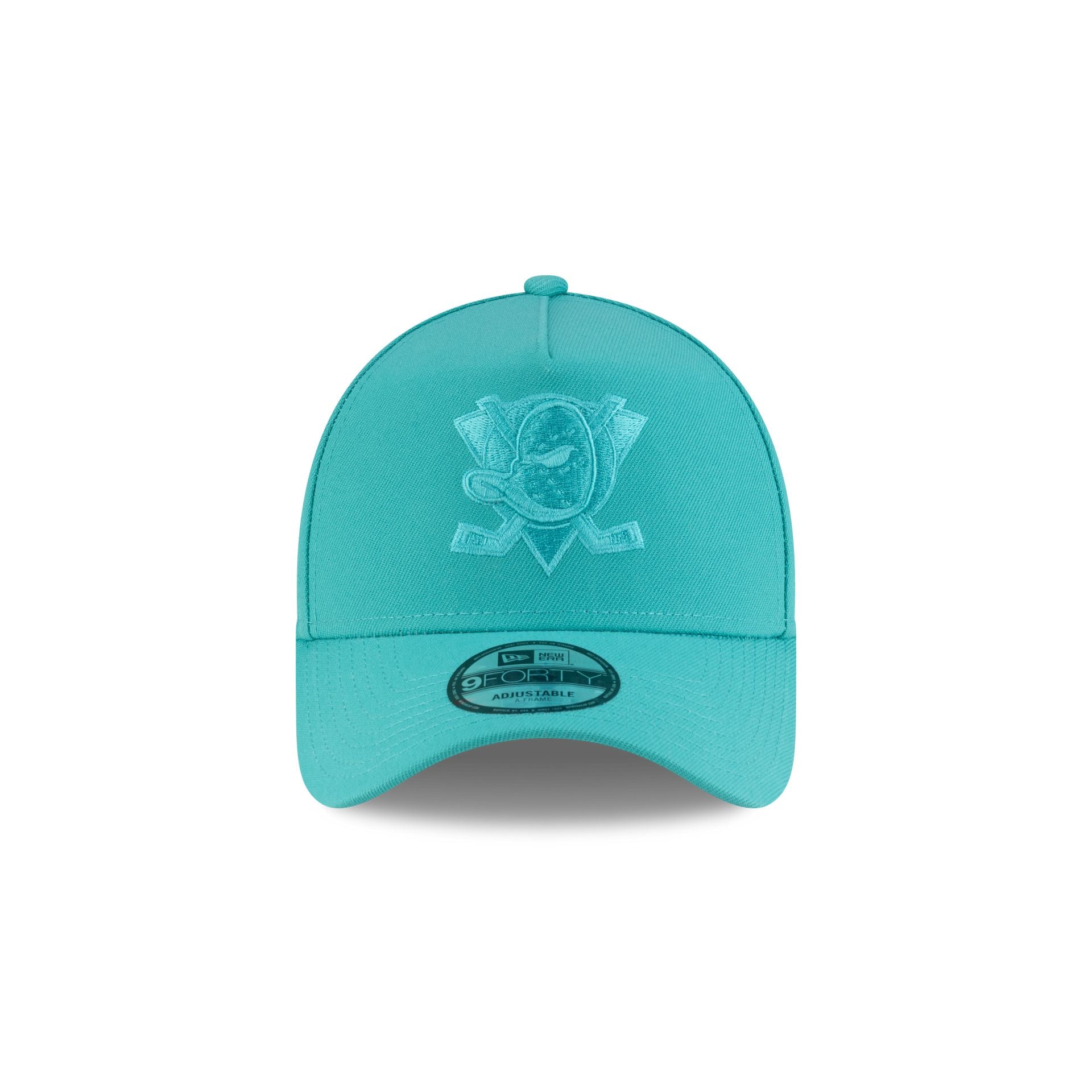 Anaheim Ducks Teal 9FORTY A-Frame Snapback Hat - Image 2
