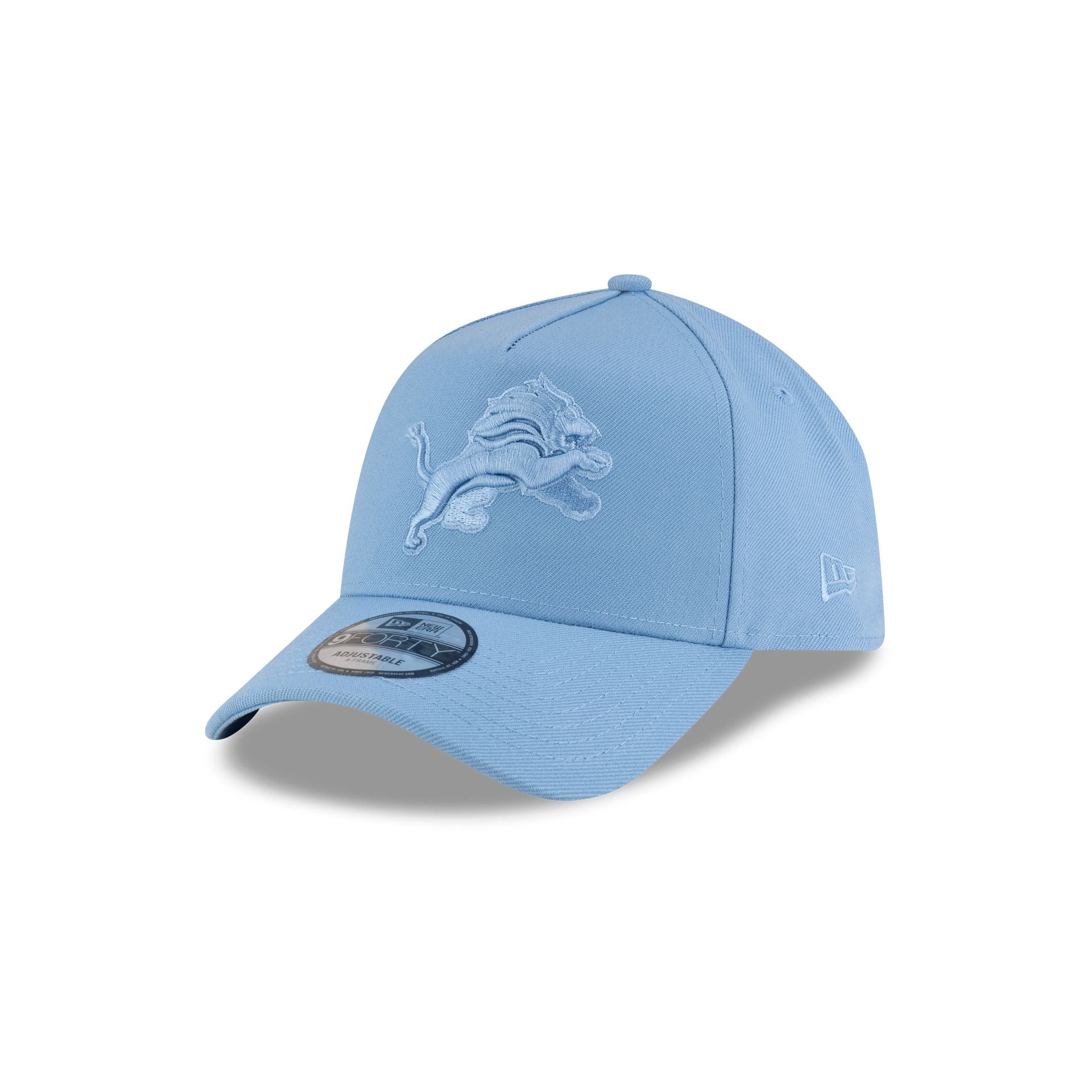 Detroit Lions Sky Blue 9FORTY A-Frame Snapback Hat