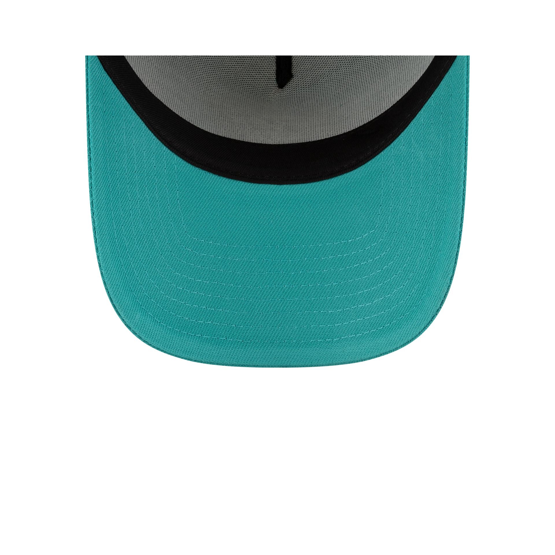 Miami Dolphins Teal 9FORTY A-Frame Snapback Hat - Image 7
