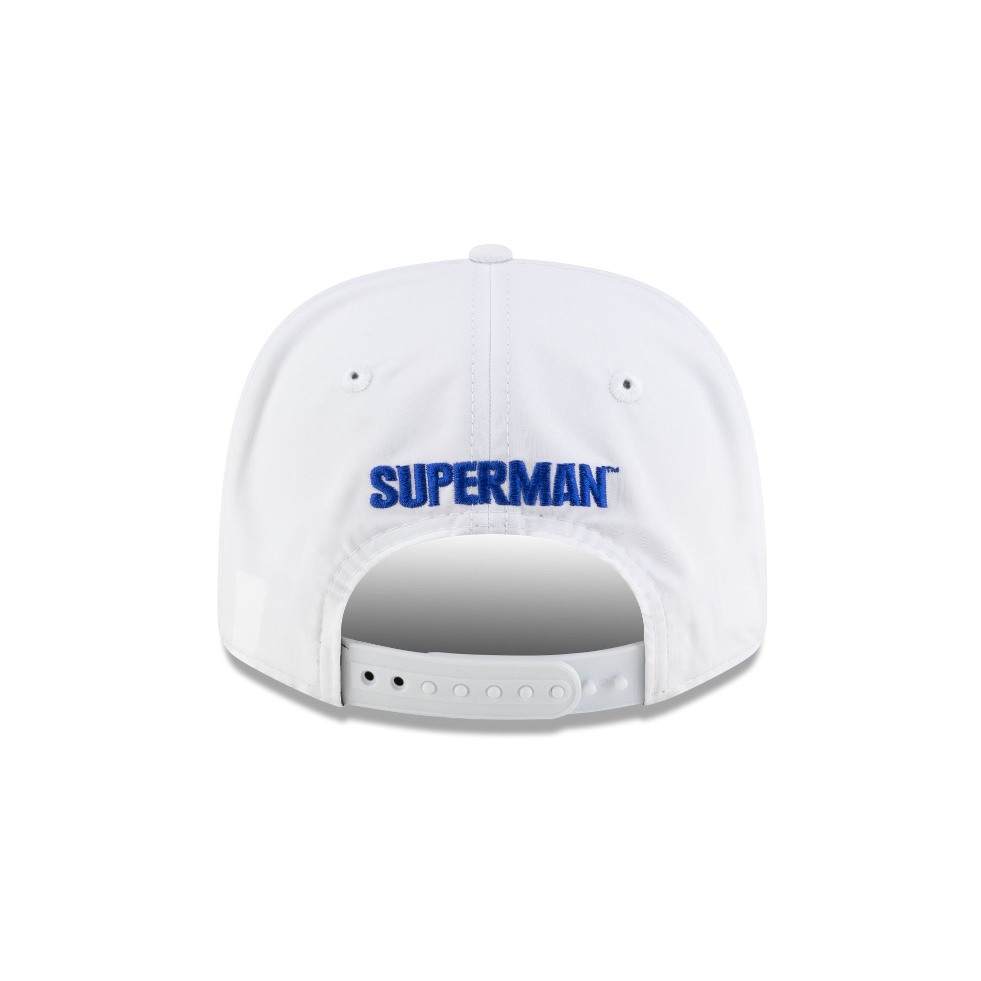 Superman White 9SEVENTY Stretch-Snap Hat - Image 6