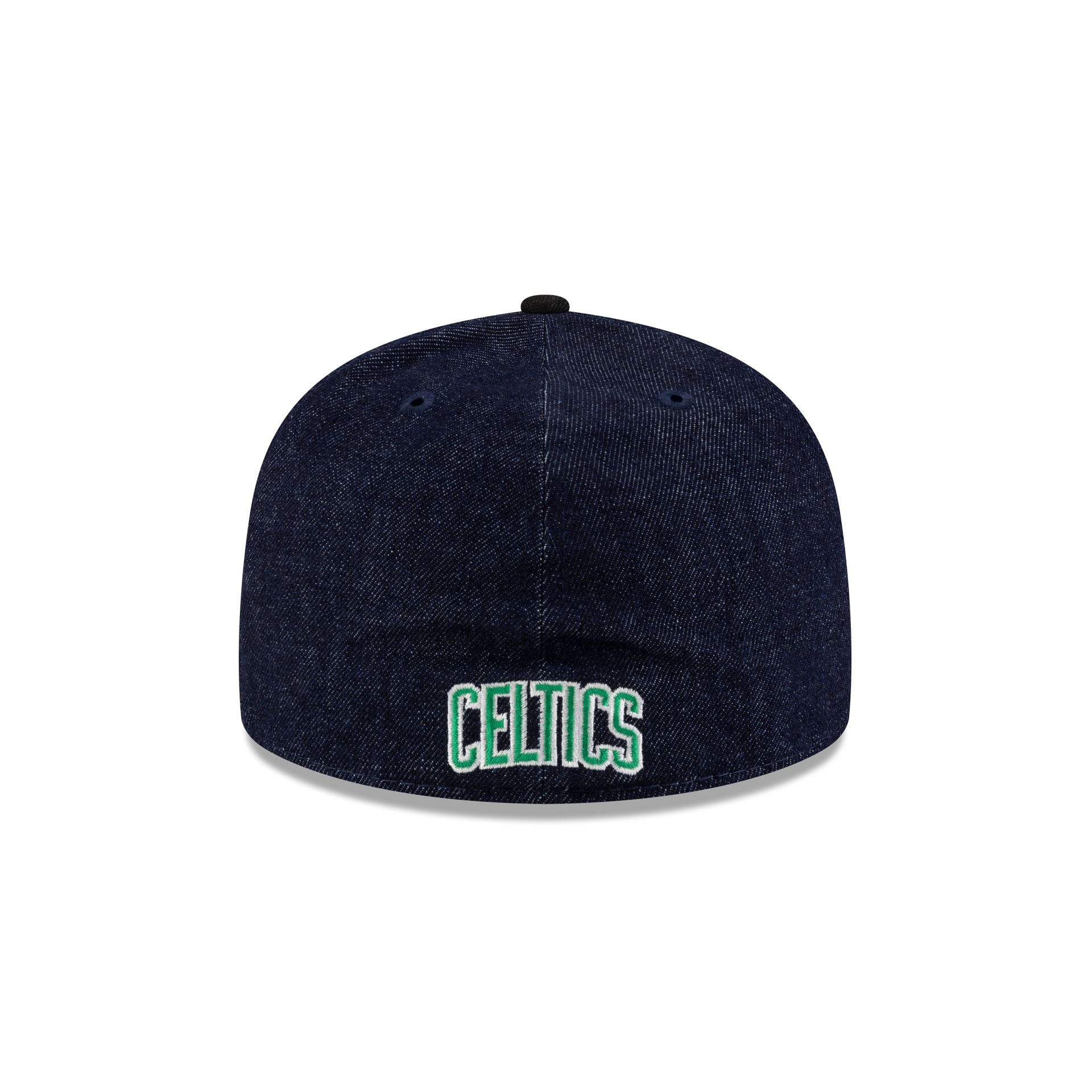 Boston Celtics Navy Denim 59FIFTY A-Frame Fitted Hat - Image 6