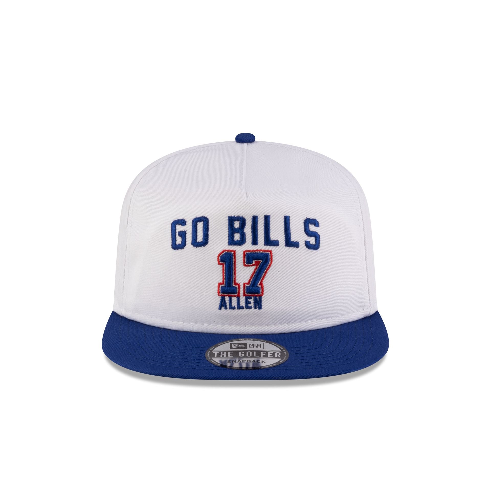 Buffalo Bills Josh Allen MVP White Golfer Hat - Image 2