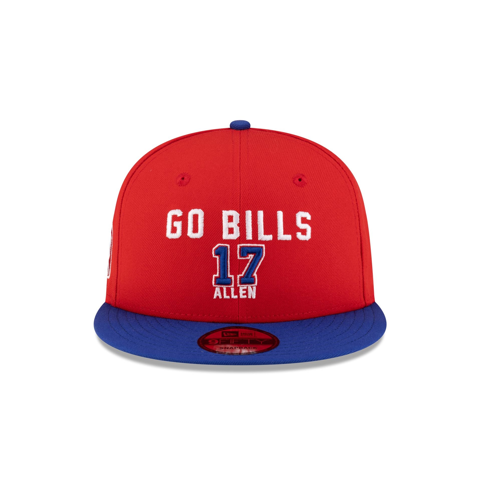 Buffalo Bills Josh Allen MVP Red 9FIFTY Snapback Hat - Image 2