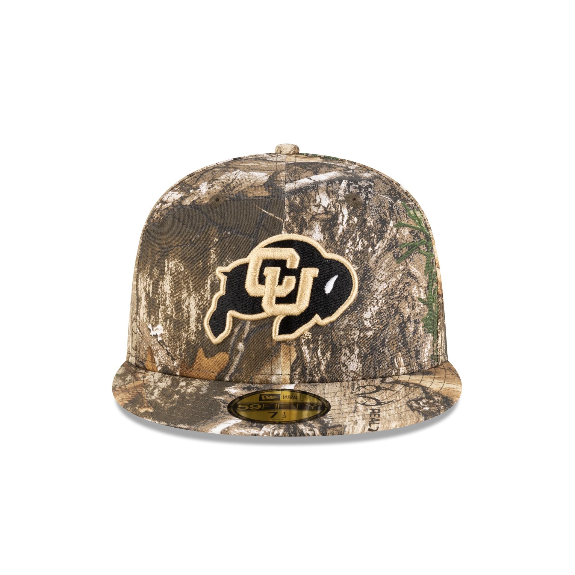 Colorado Buffaloes Tan Terry Realtree 59FIFTY Fitted Hat - Image 2