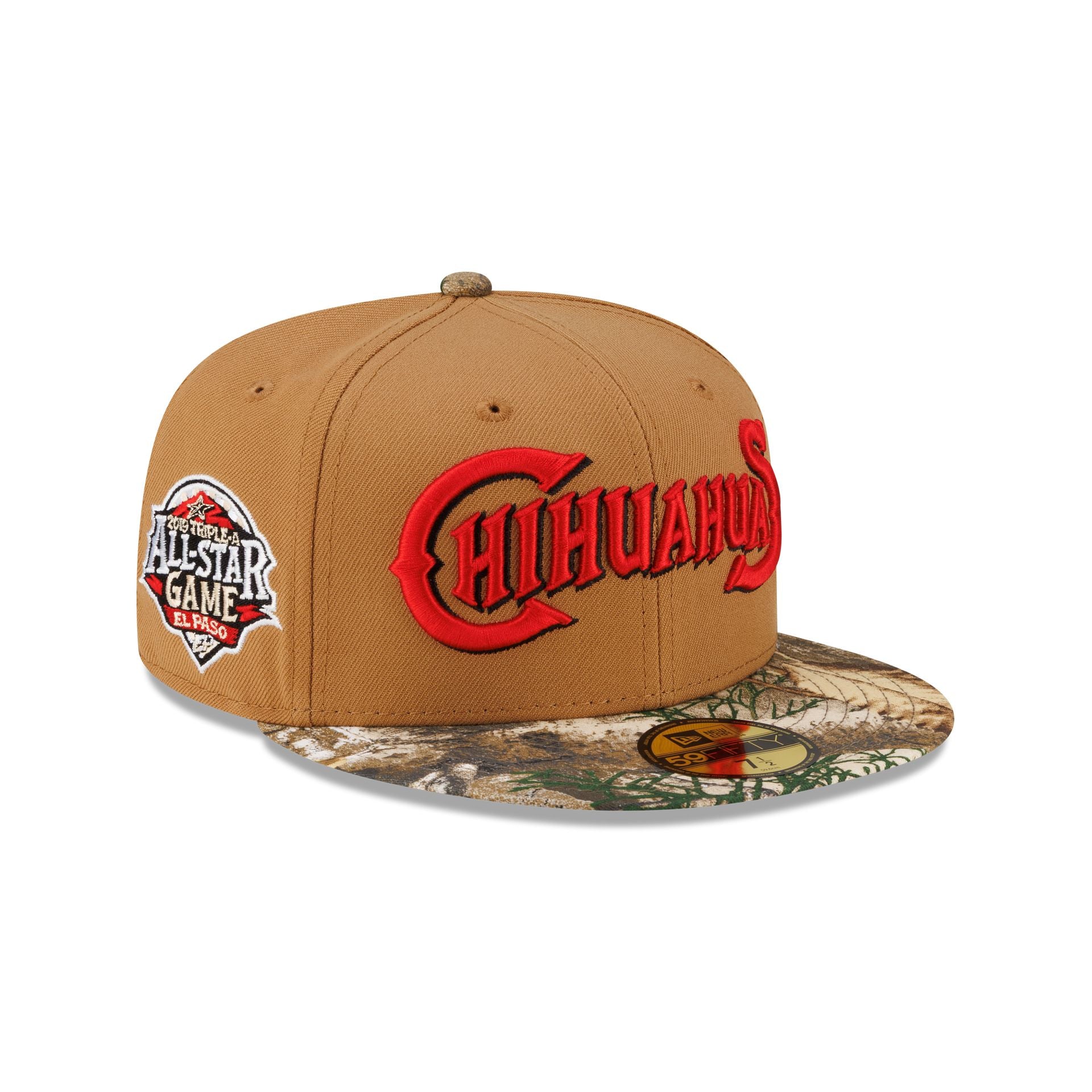 Just Caps Realtree El Paso Chihuahuas 59FIFTY Fitted Hat